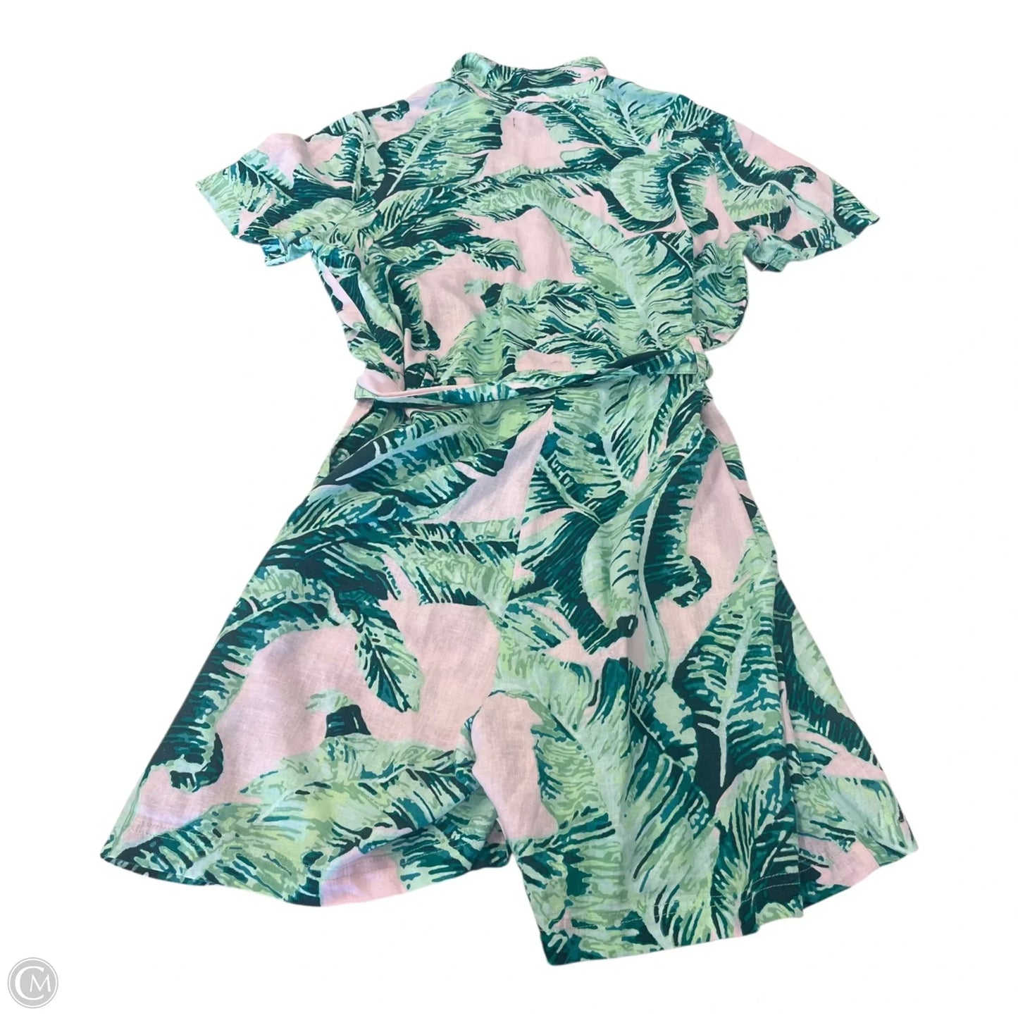Romper By Clothes Mentor In Tropical Print, Size: M