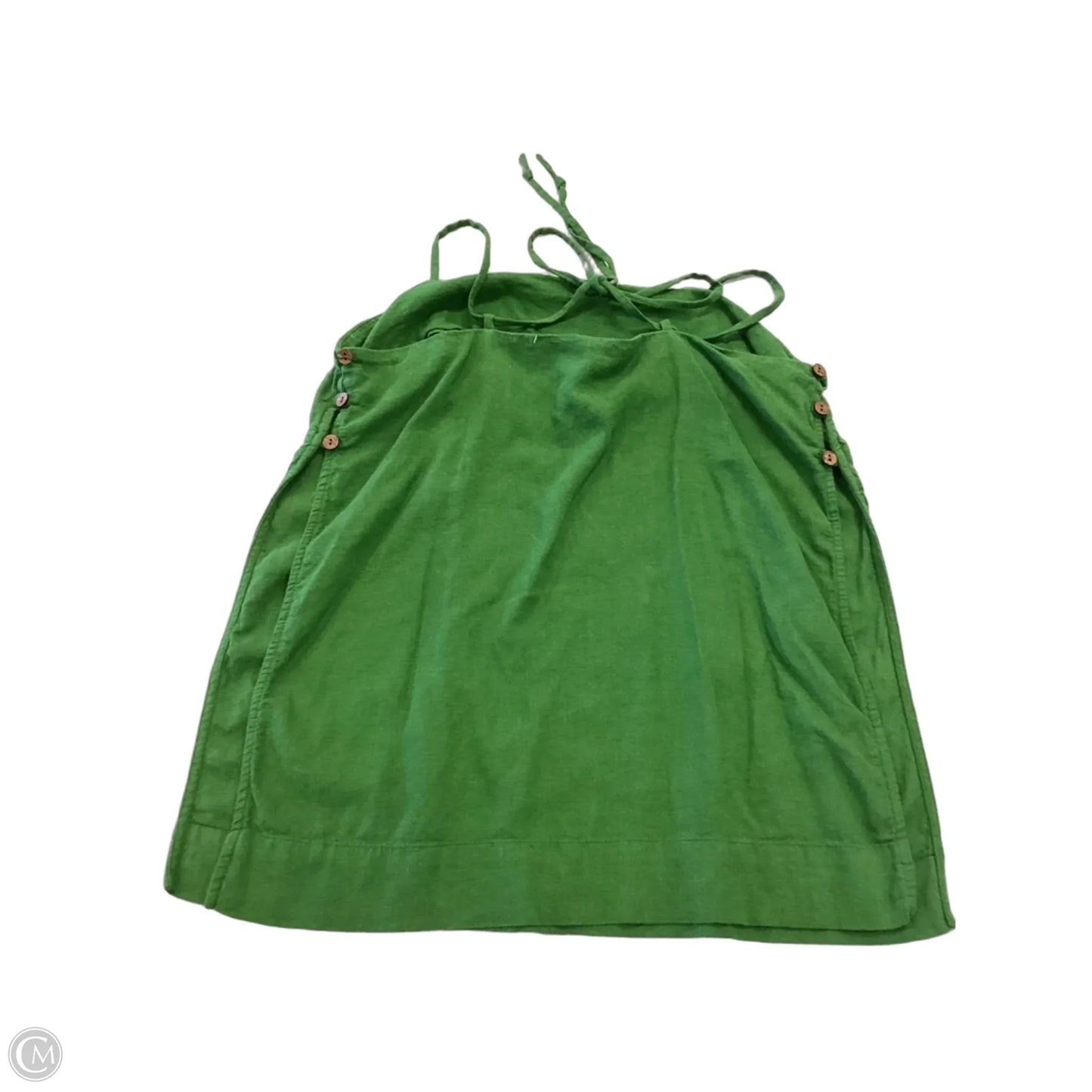 Top Sleeveless By Free People In Green, Size: M