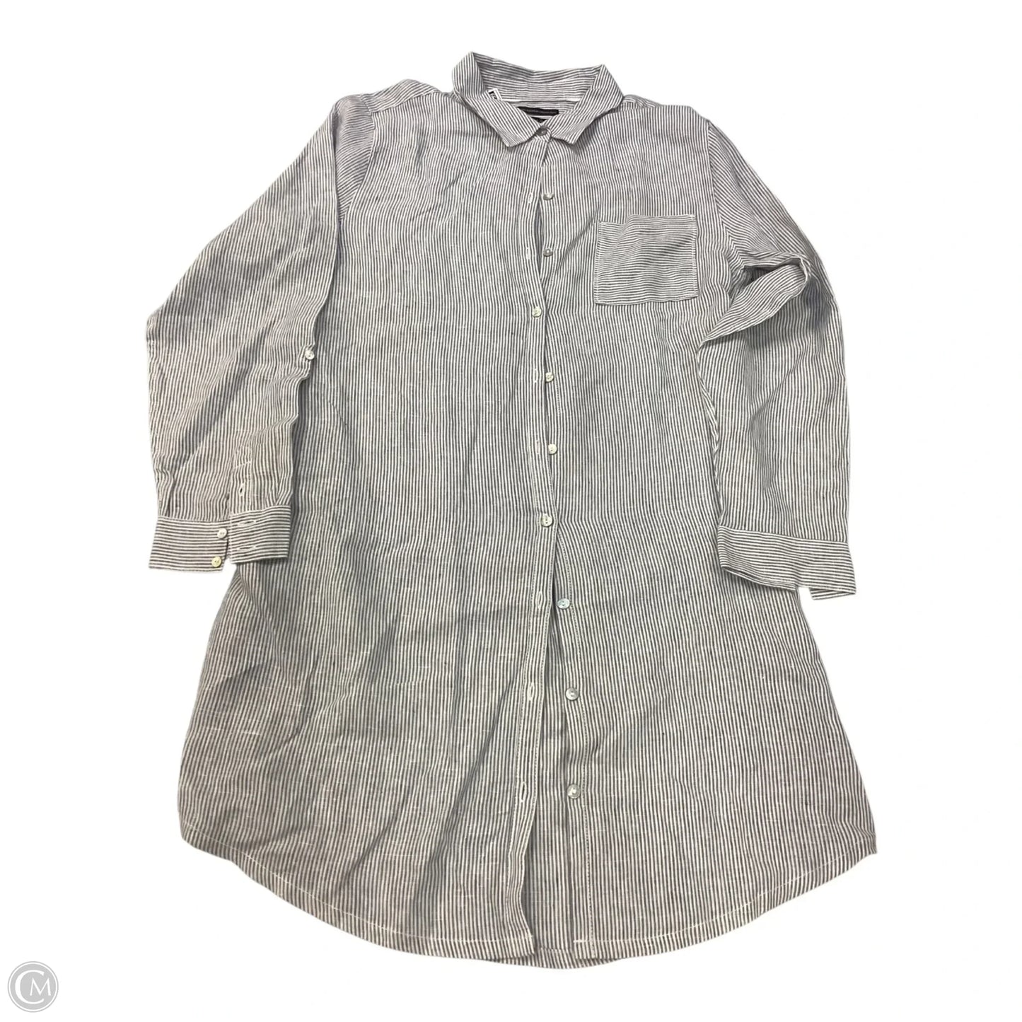 Dress Casual Short By Tahari In Striped Pattern, Size: Xl