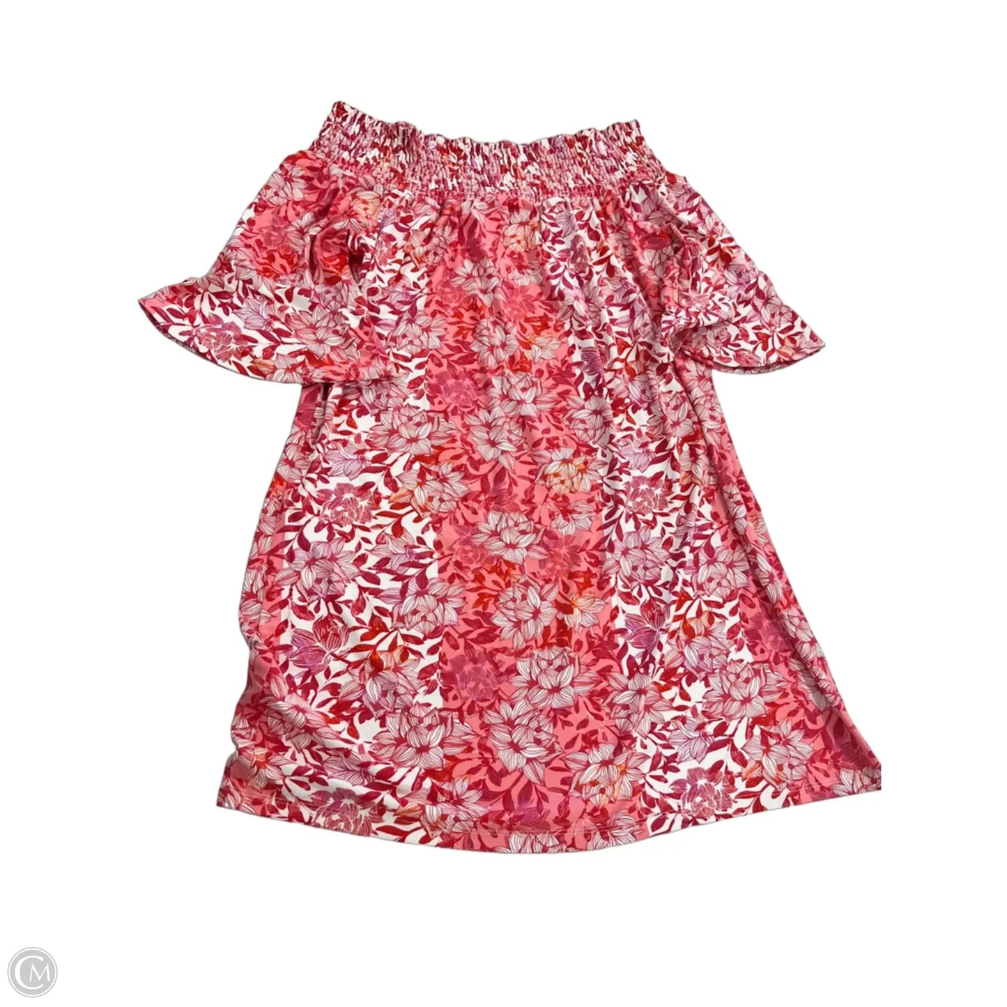 Dress Casual Short By Caribbean Joe In Red, Size: M
