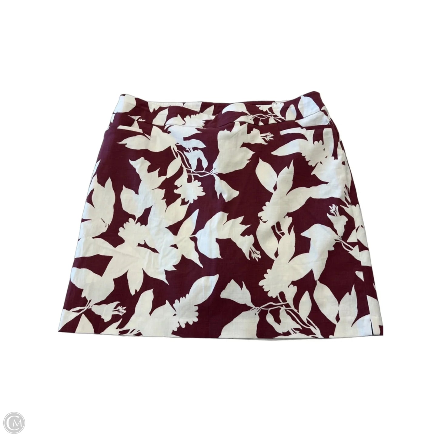 Skort By Chicos In Floral Print, Size: L