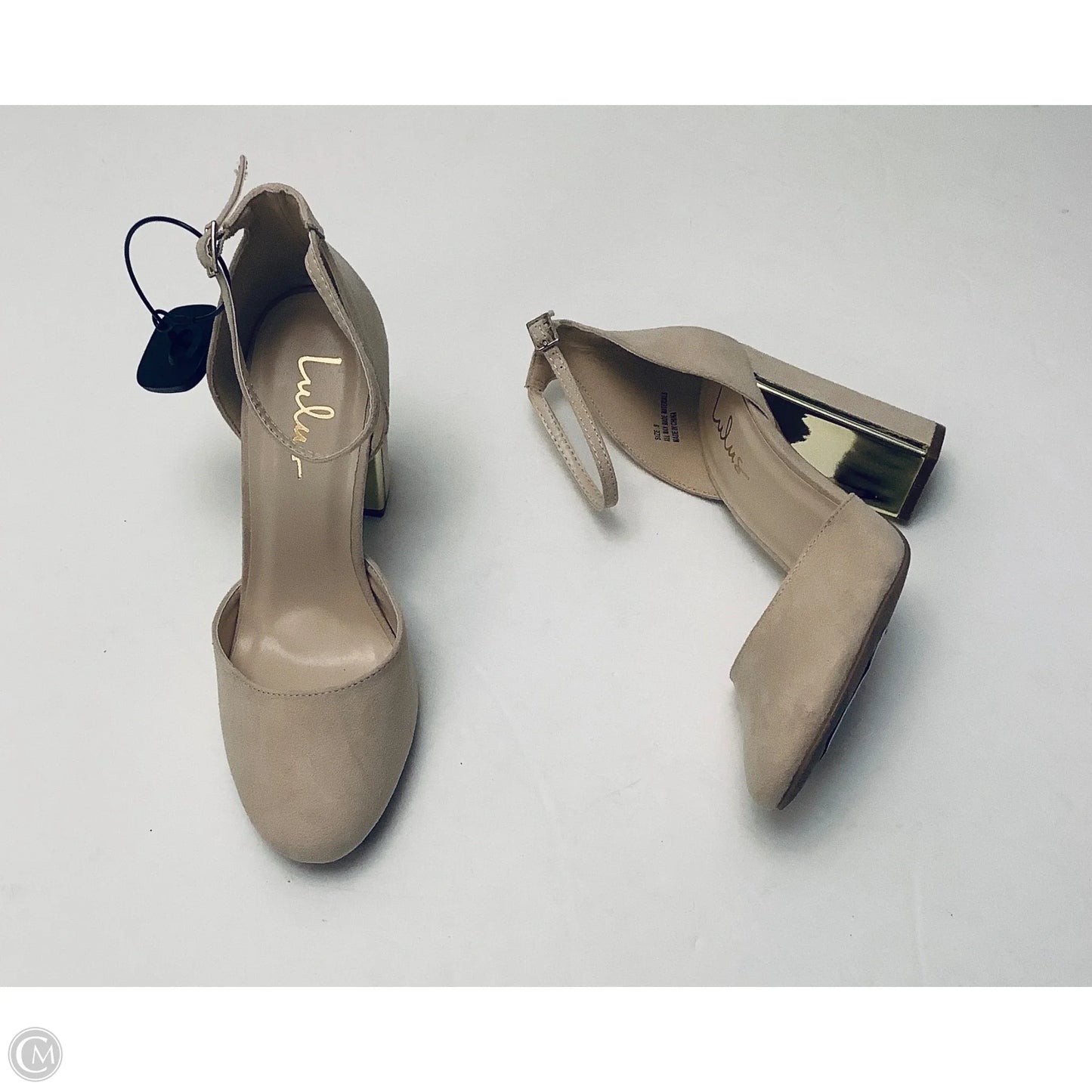 Shoes Heels Block By Lulus In Beige, Size: 9