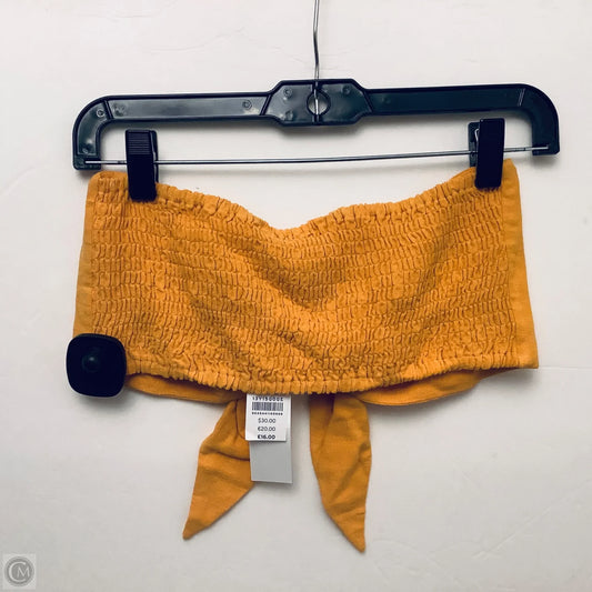 Top Sleeveless Basic By Topshop In Yellow, Size: S