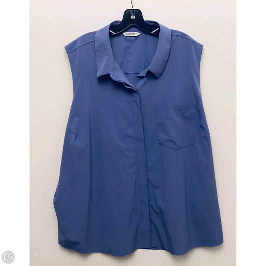 Athletic Tank Top By Athleta In Purple, Size: 3x