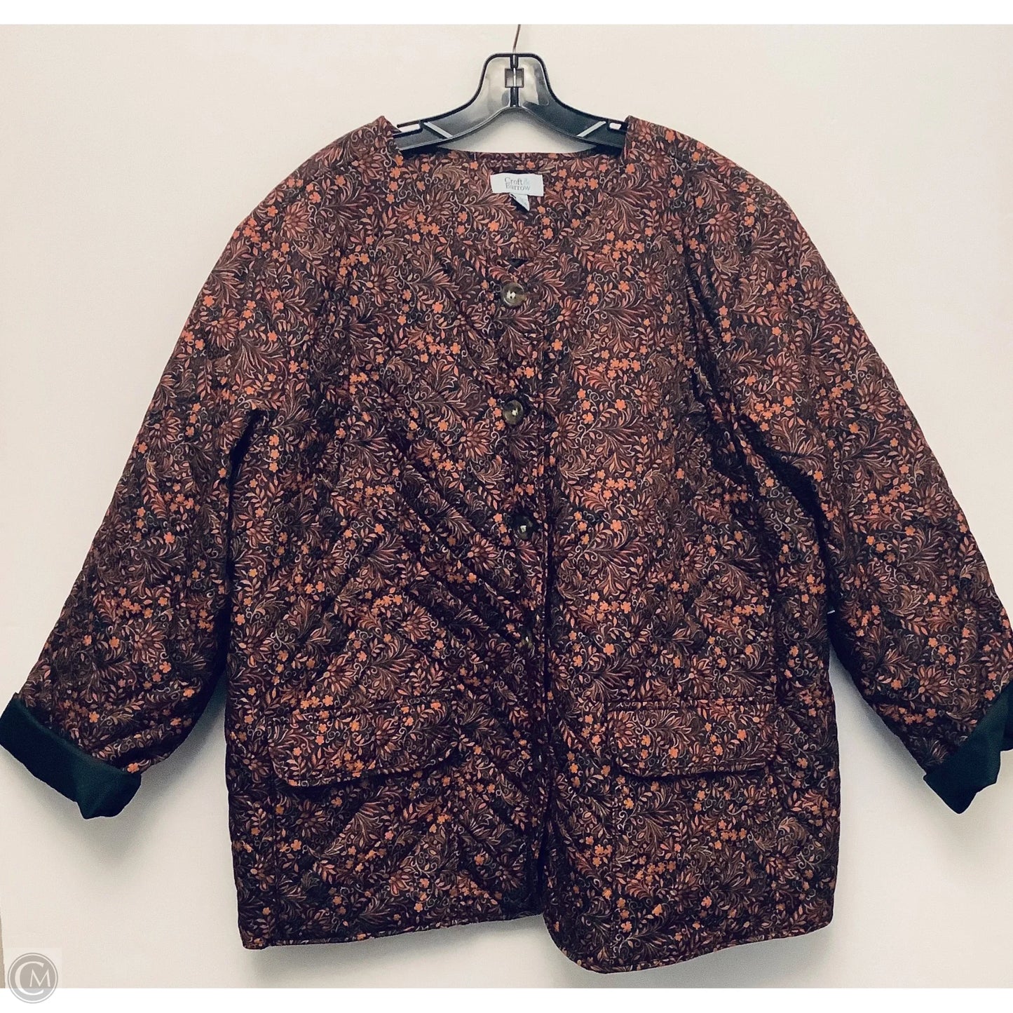 Jacket Other By Croft And Barrow In Multi-colored, Size: 3x