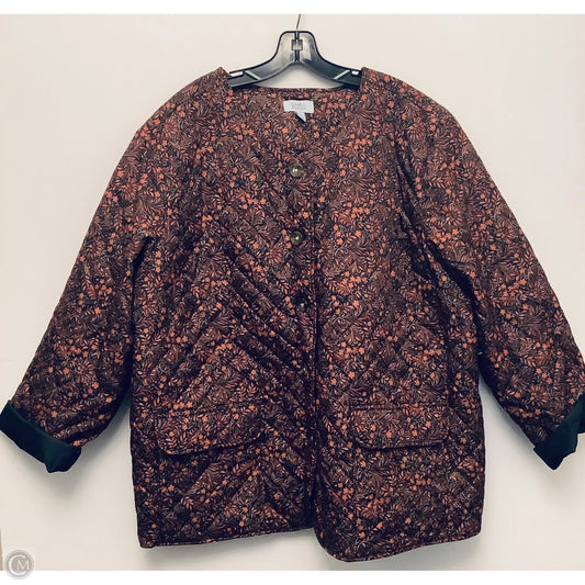 Jacket Other By Croft And Barrow In Multi-colored, Size: 3x