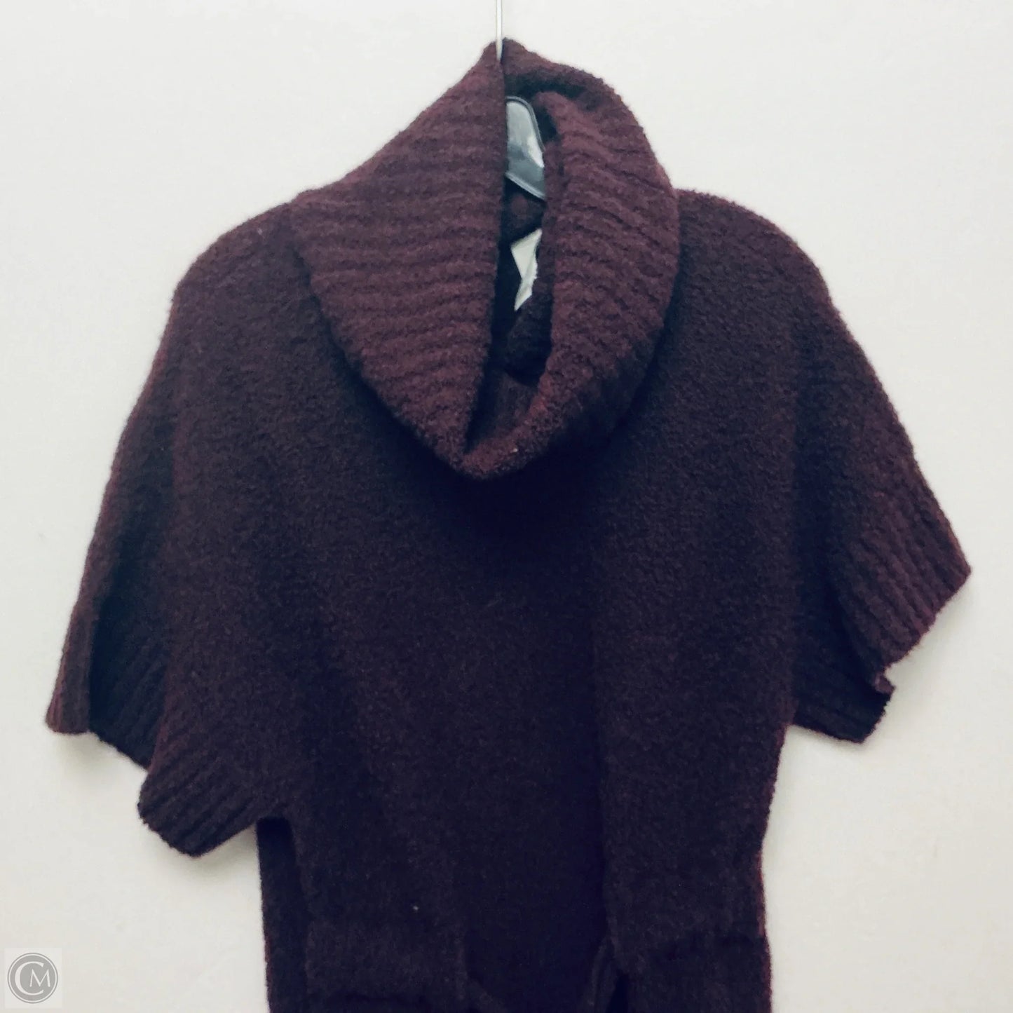 Dress Sweater By Laundry In Maroon, Size: L