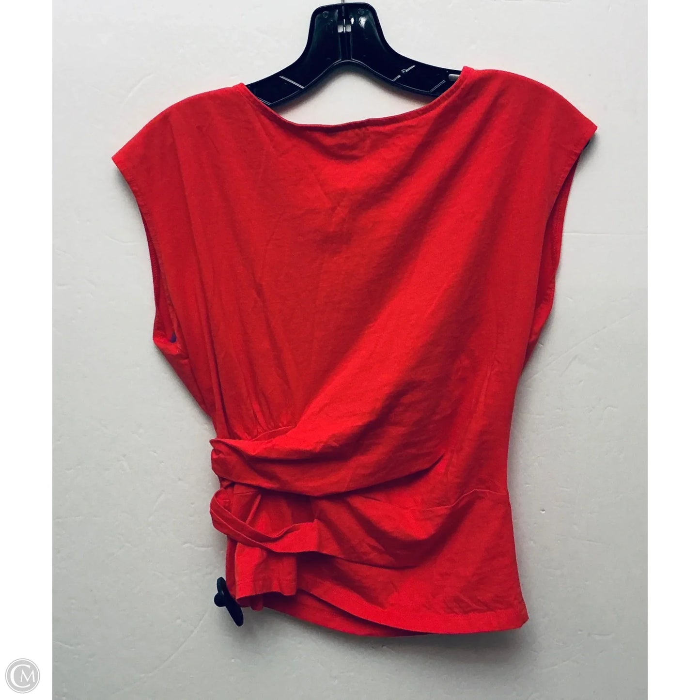 Top Short Sleeve Basic By Banana Republic In Pink, Size: Xs