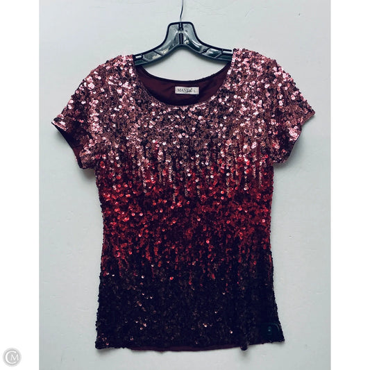 Top Short Sleeve By Clothes Mentor In Red, Size: L