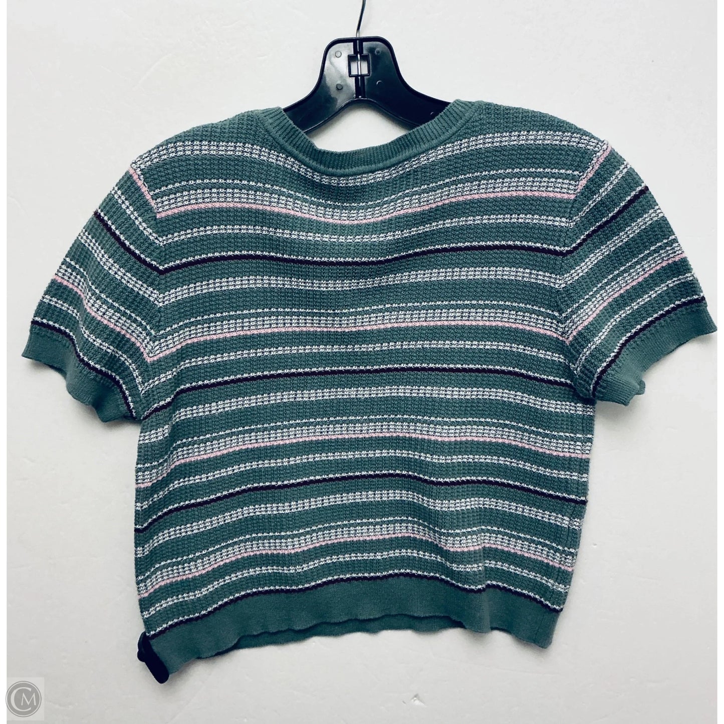 Top Short Sleeve By Union Bay In Striped Pattern, Size: Xl