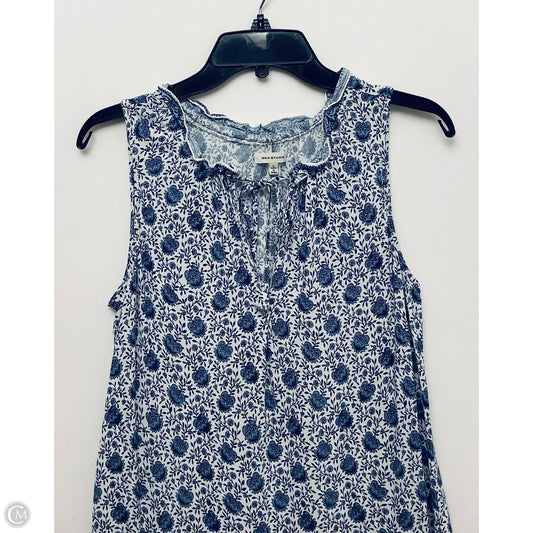 Dress Casual Midi By Max Studio In Blue, Size: L