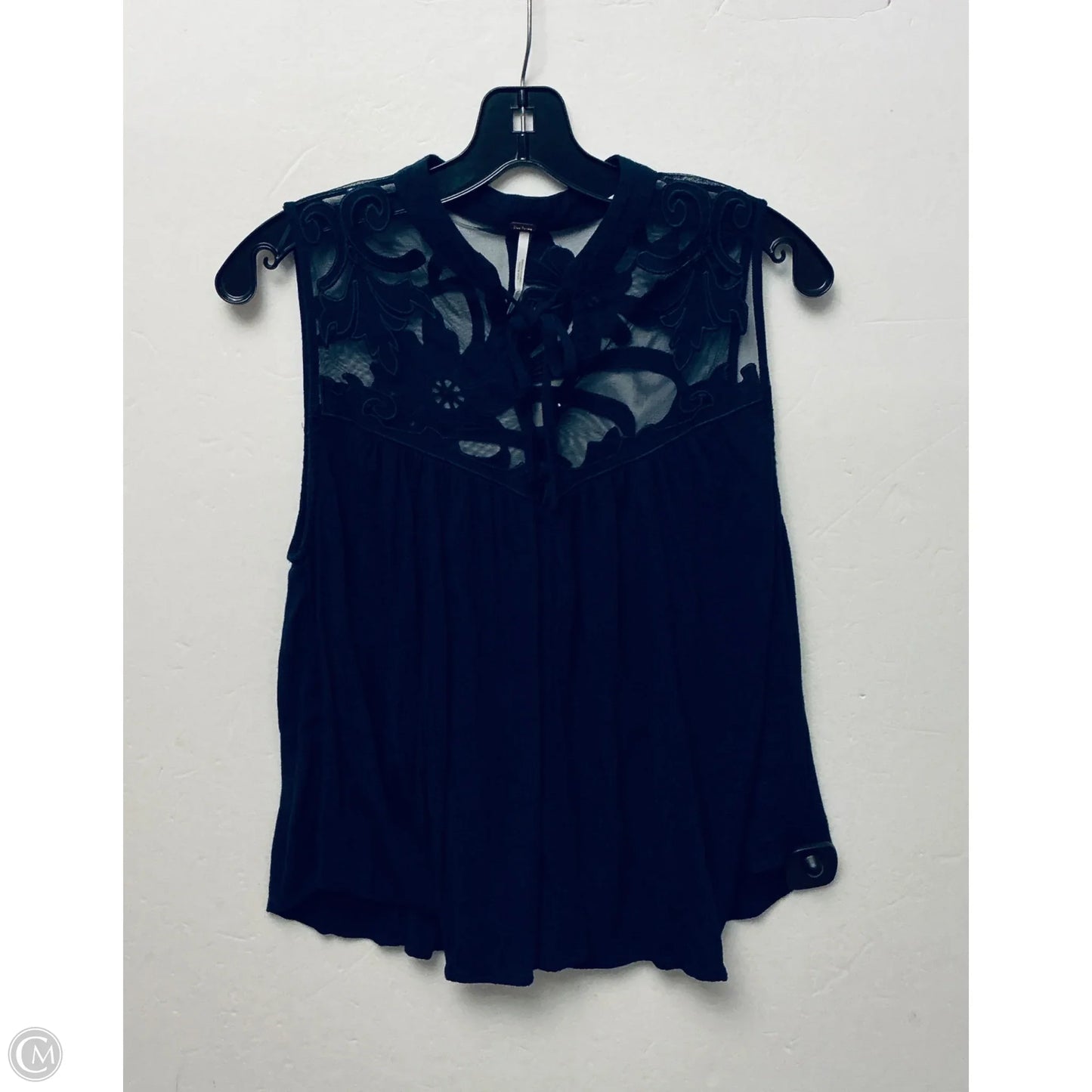 Top Sleeveless By Free People In Navy, Size: S