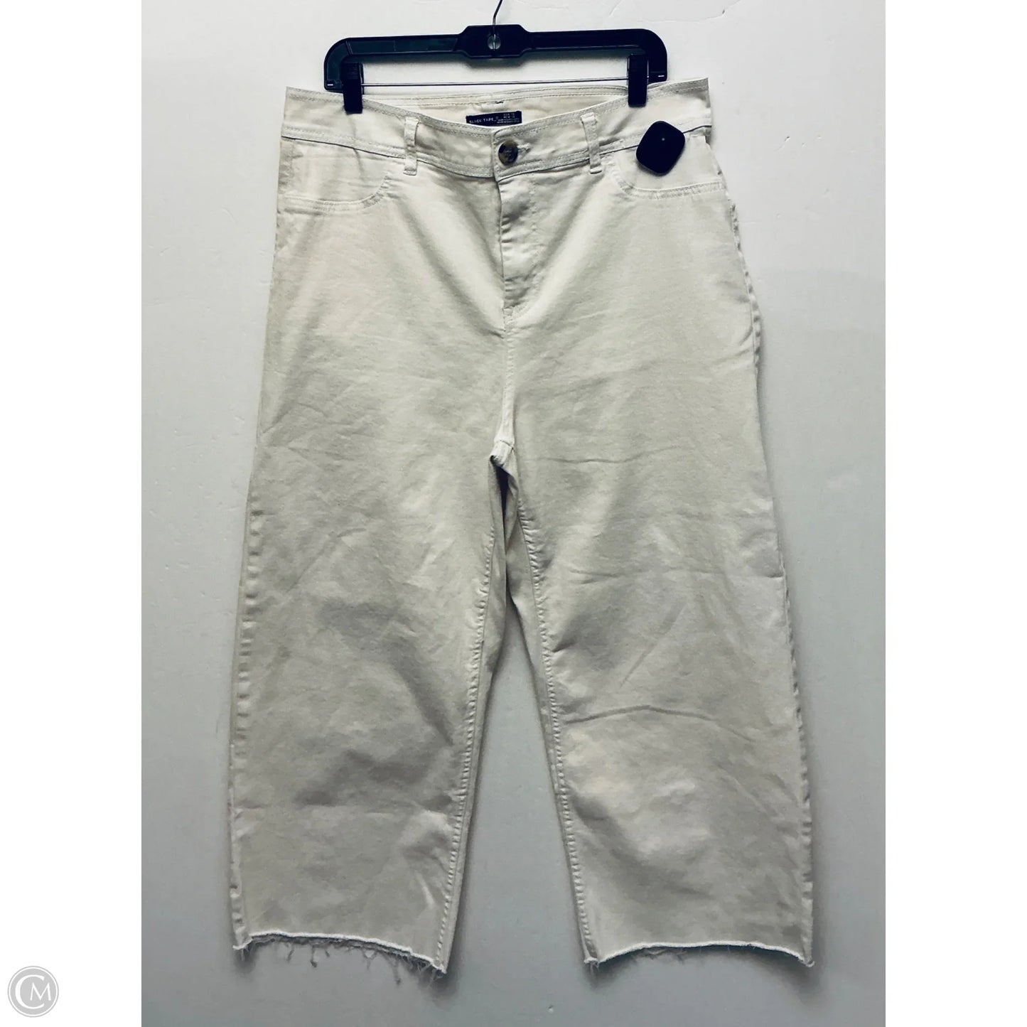 Jeans Straight By Black Tape In White, Size: 14