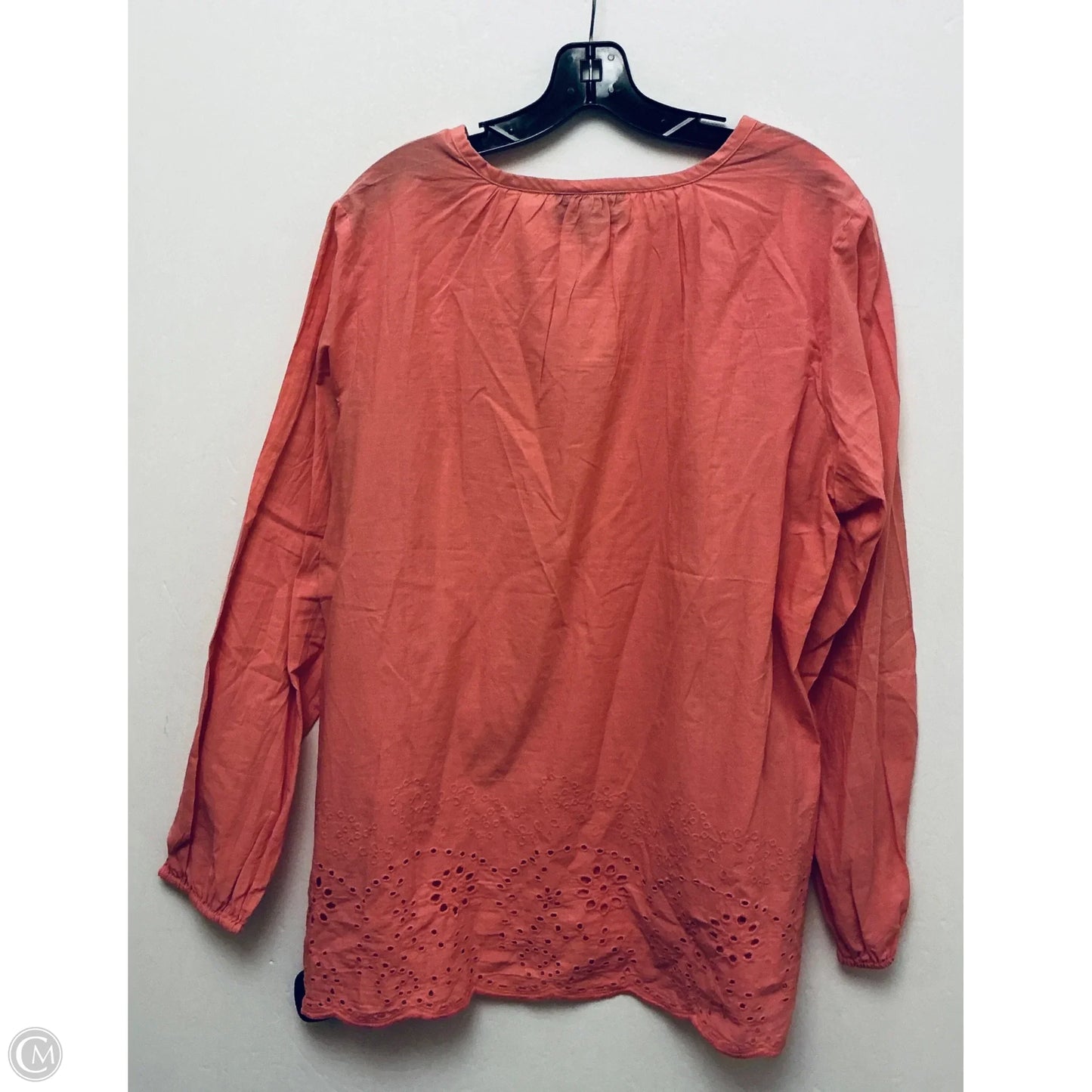 Top Long Sleeve By Lane Bryant In Pink, Size: 14