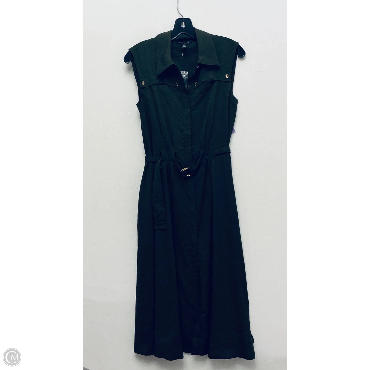 Dress Casual Maxi By White House Black Market In Green, Size: Xs