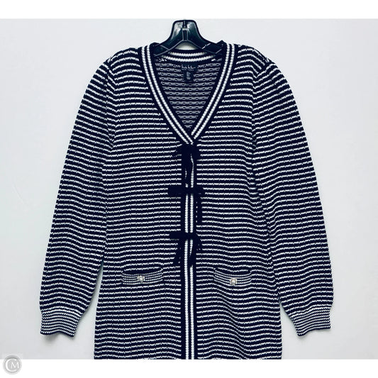 Dress Casual Short By Nicole By Nicole Miller In Black & White, Size: L