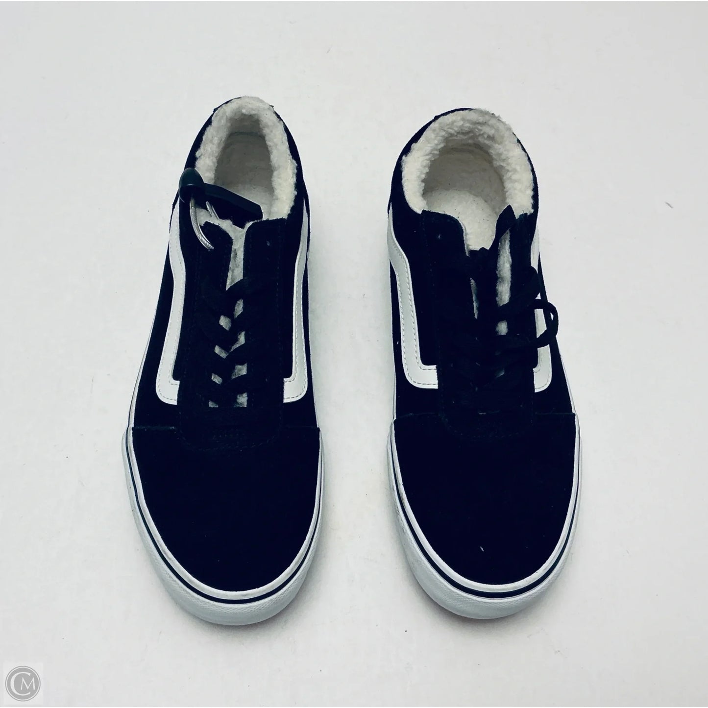 Shoes Sneakers By Vans In Black, Size: 7