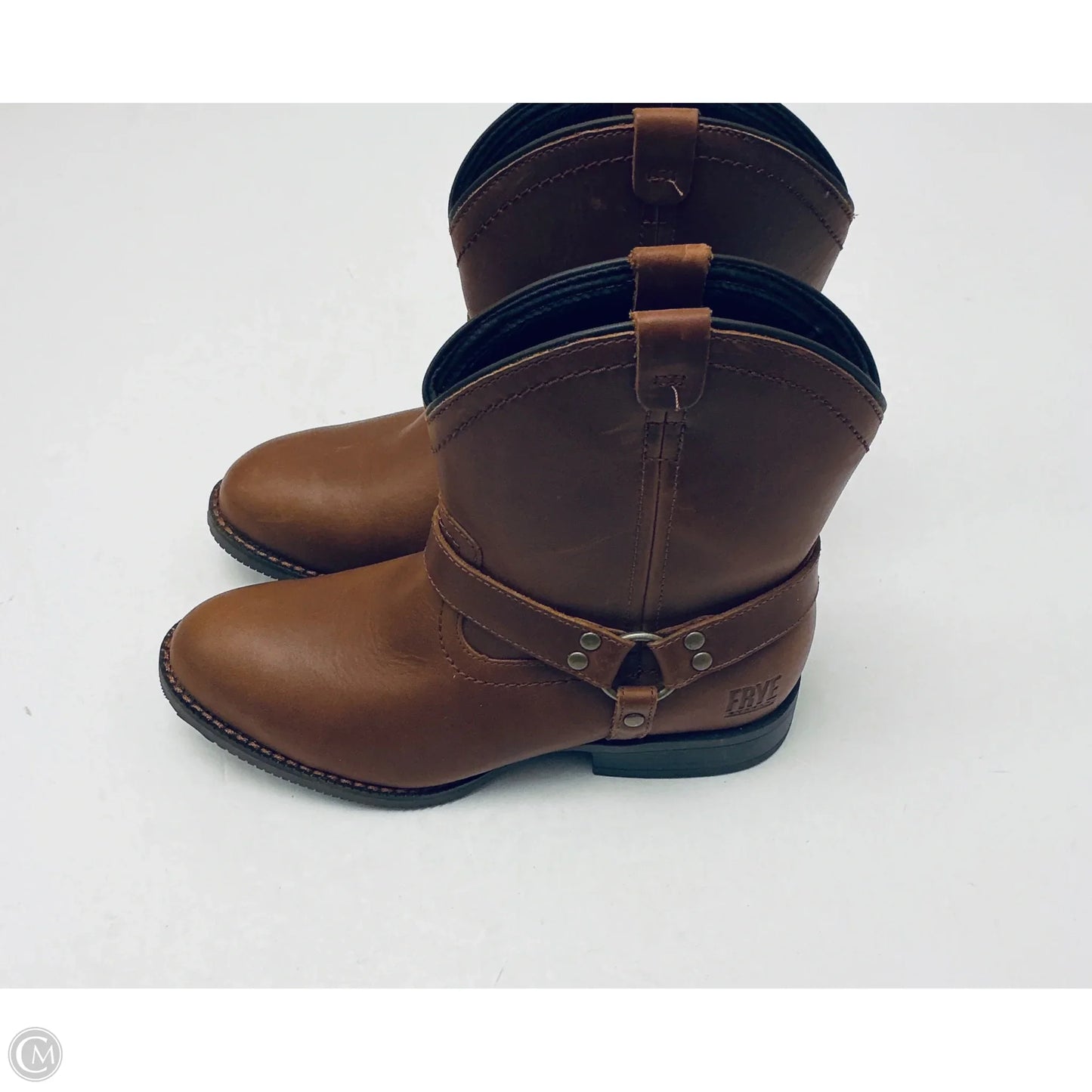 Boots Designer By Frye In Brown, Size: 7.5