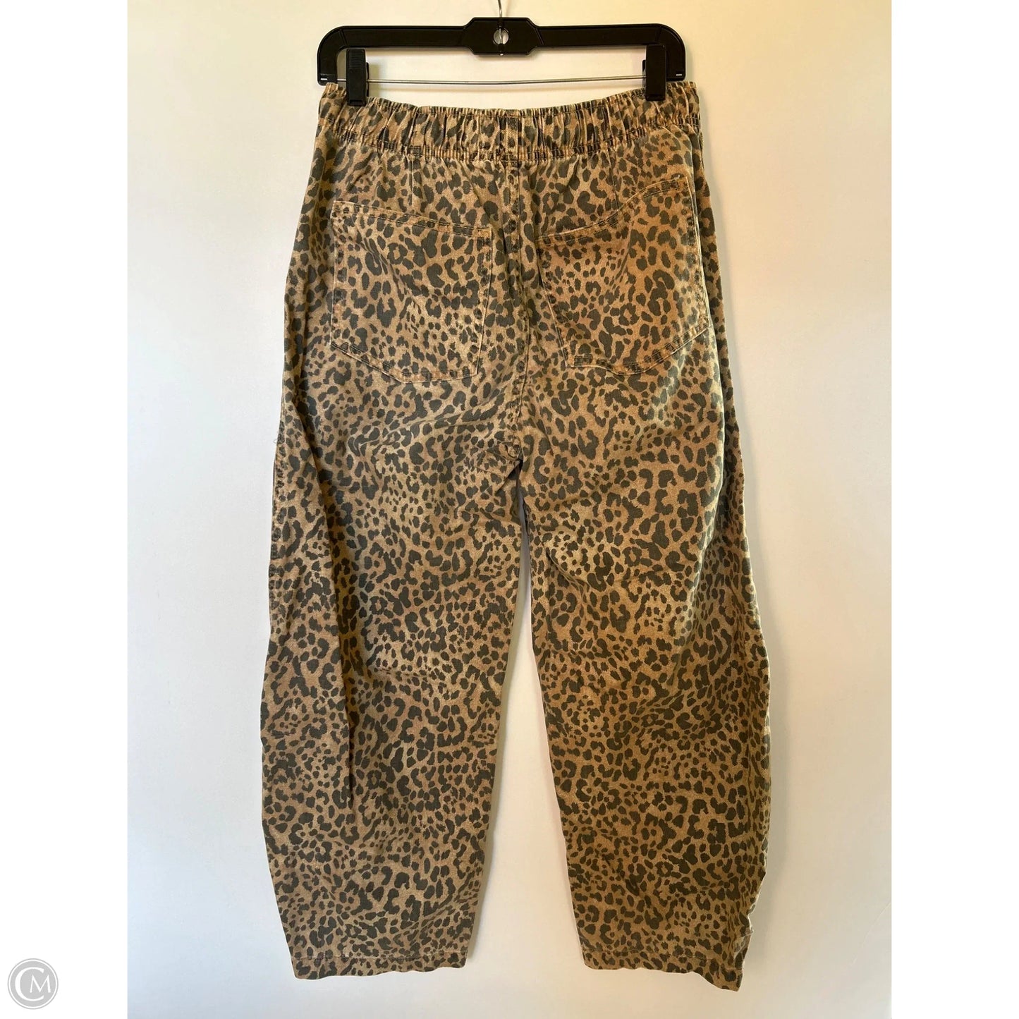 Jeans Straight By Gap In Animal Print, Size: S