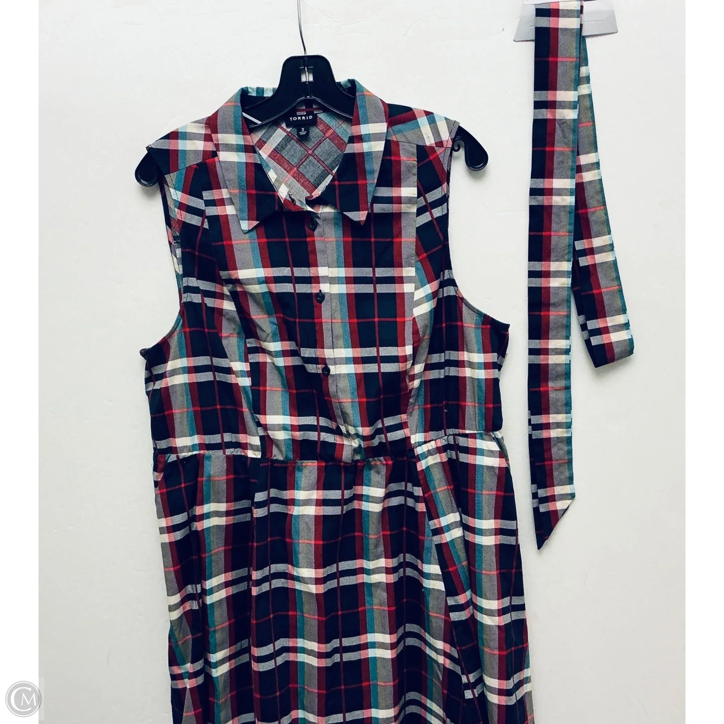 Dress Casual Short By Torrid In Navy, Size: 2x