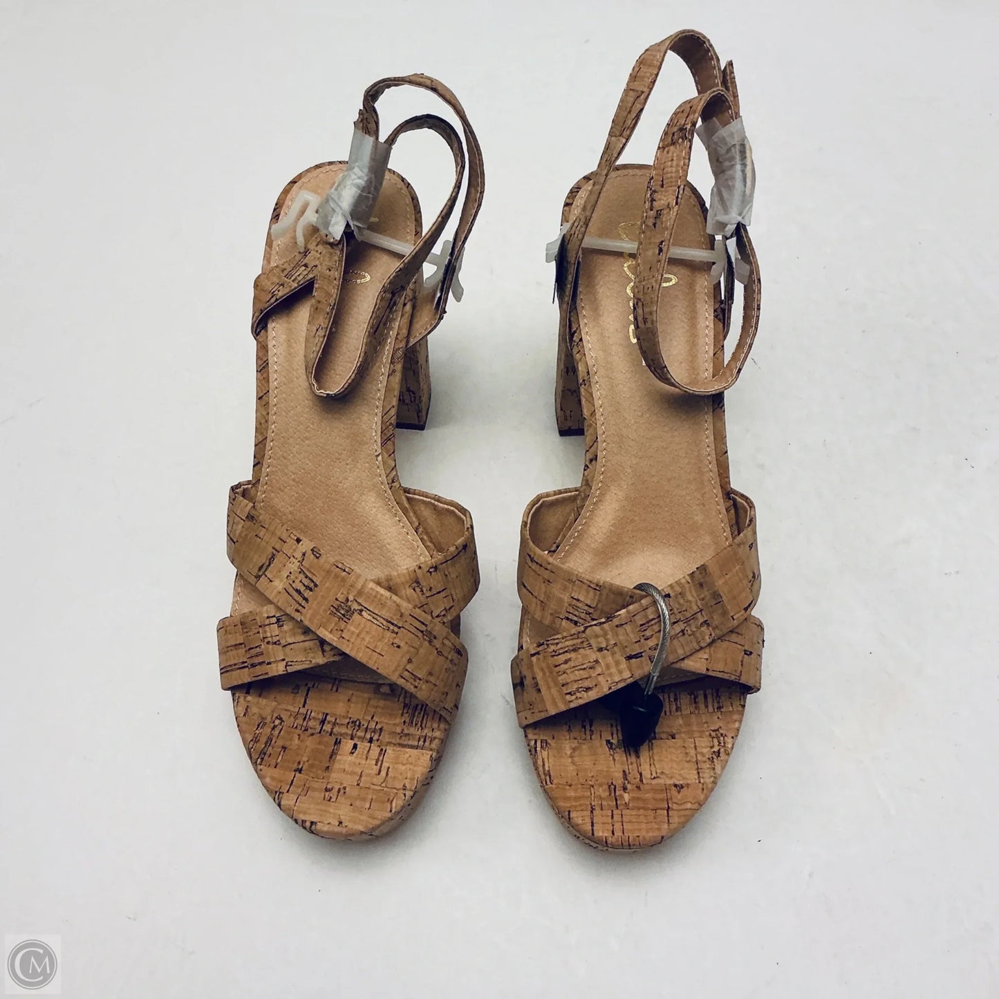 Sandals Heels Stiletto By Lulus In Brown, Size: 9