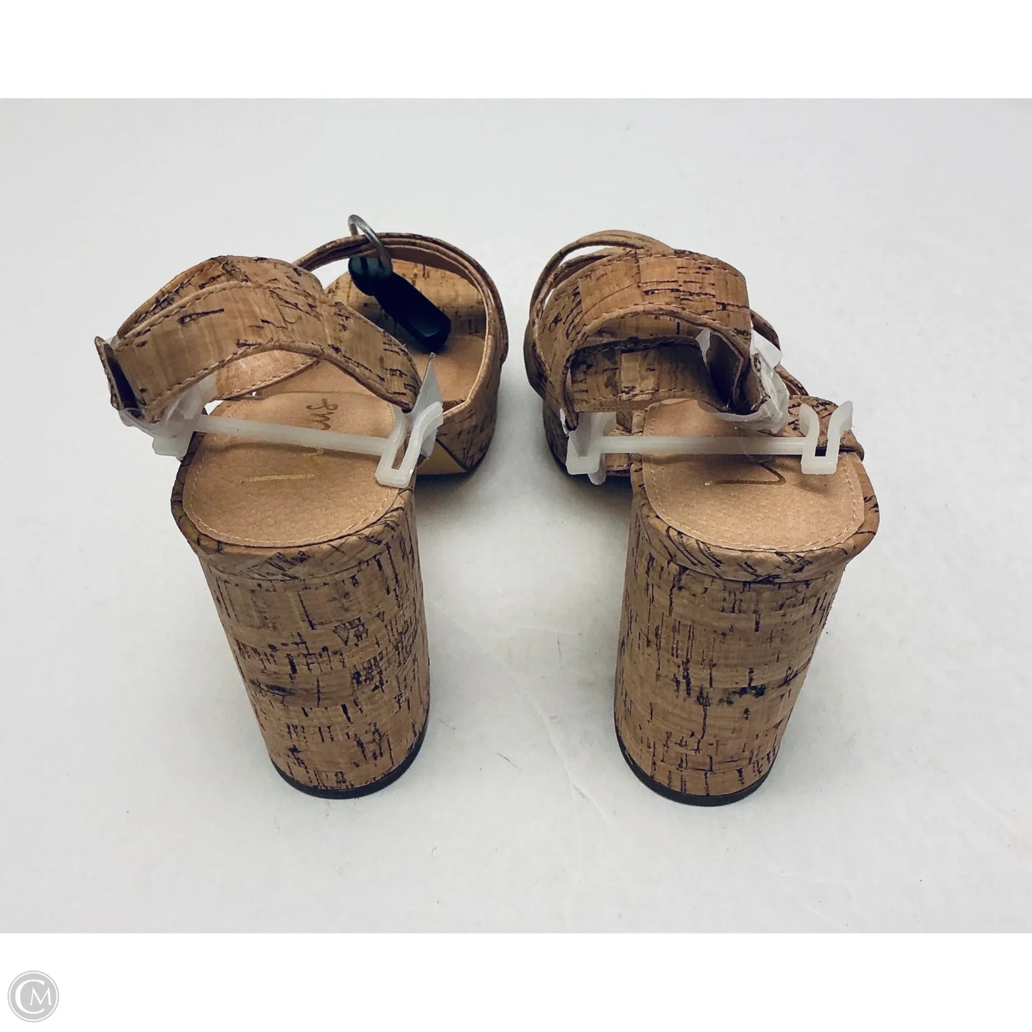 Sandals Heels Stiletto By Lulus In Brown, Size: 9
