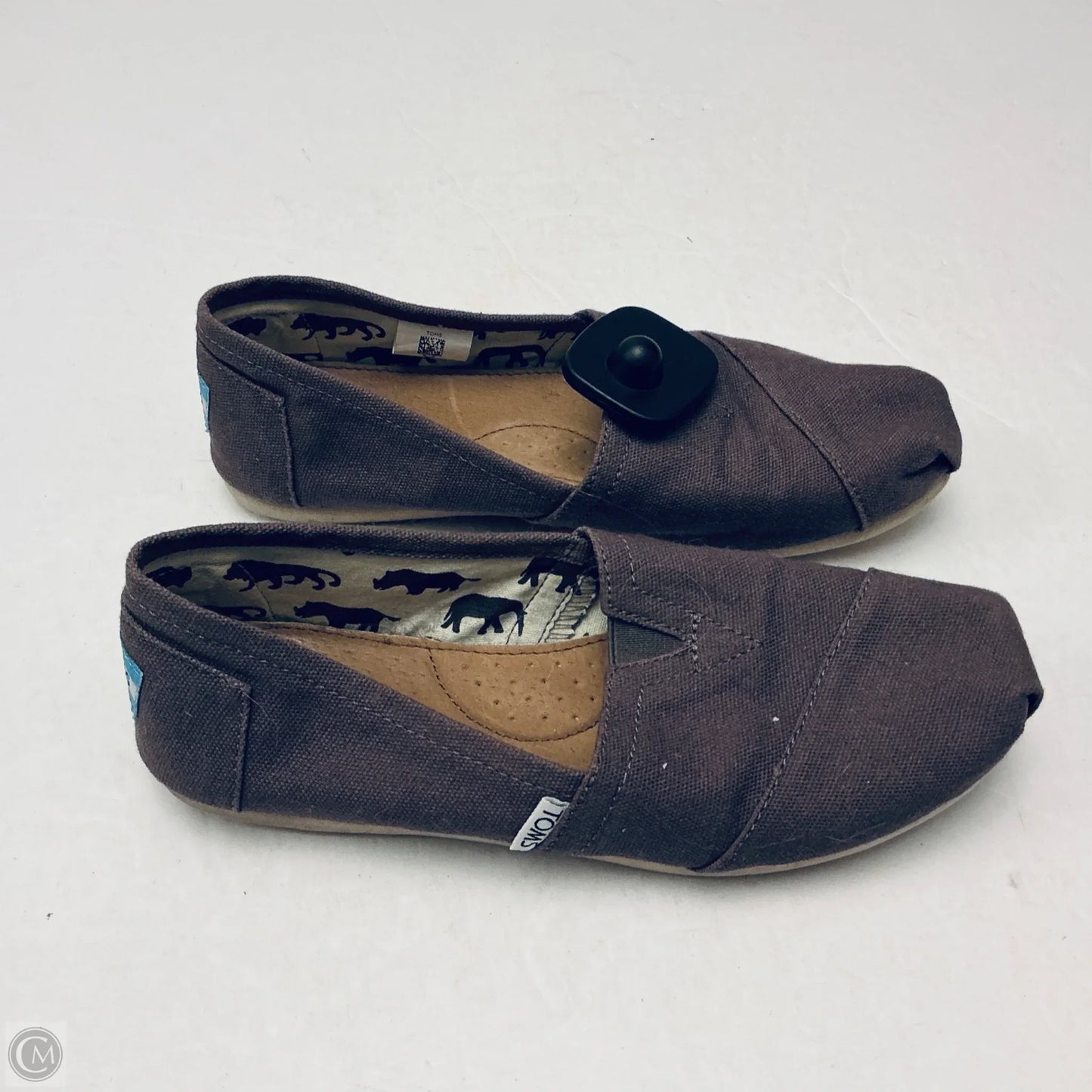 Shoes Flats By Toms In Brown, Size: 6.5