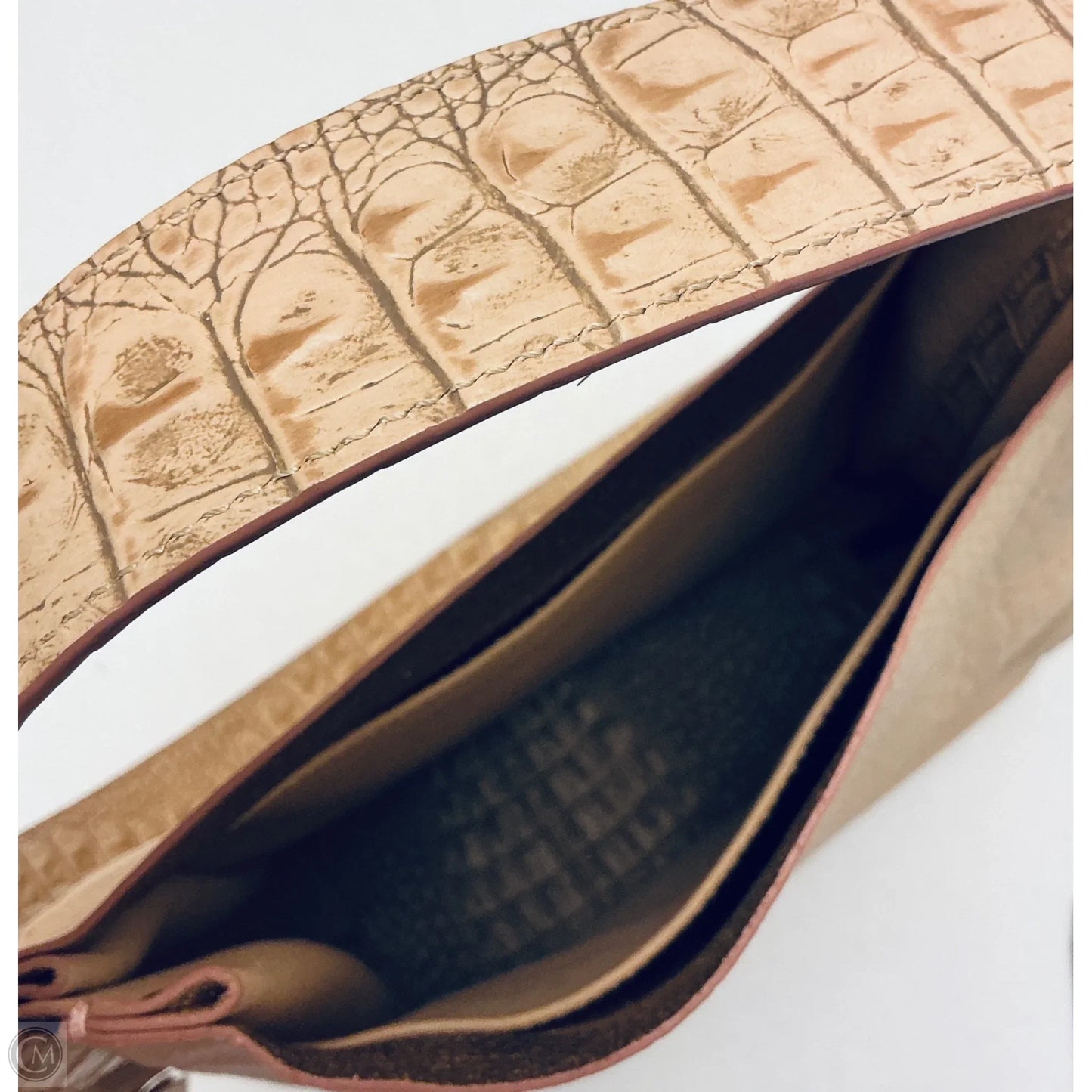 Handbag Designer By Brahmin, Size: Large