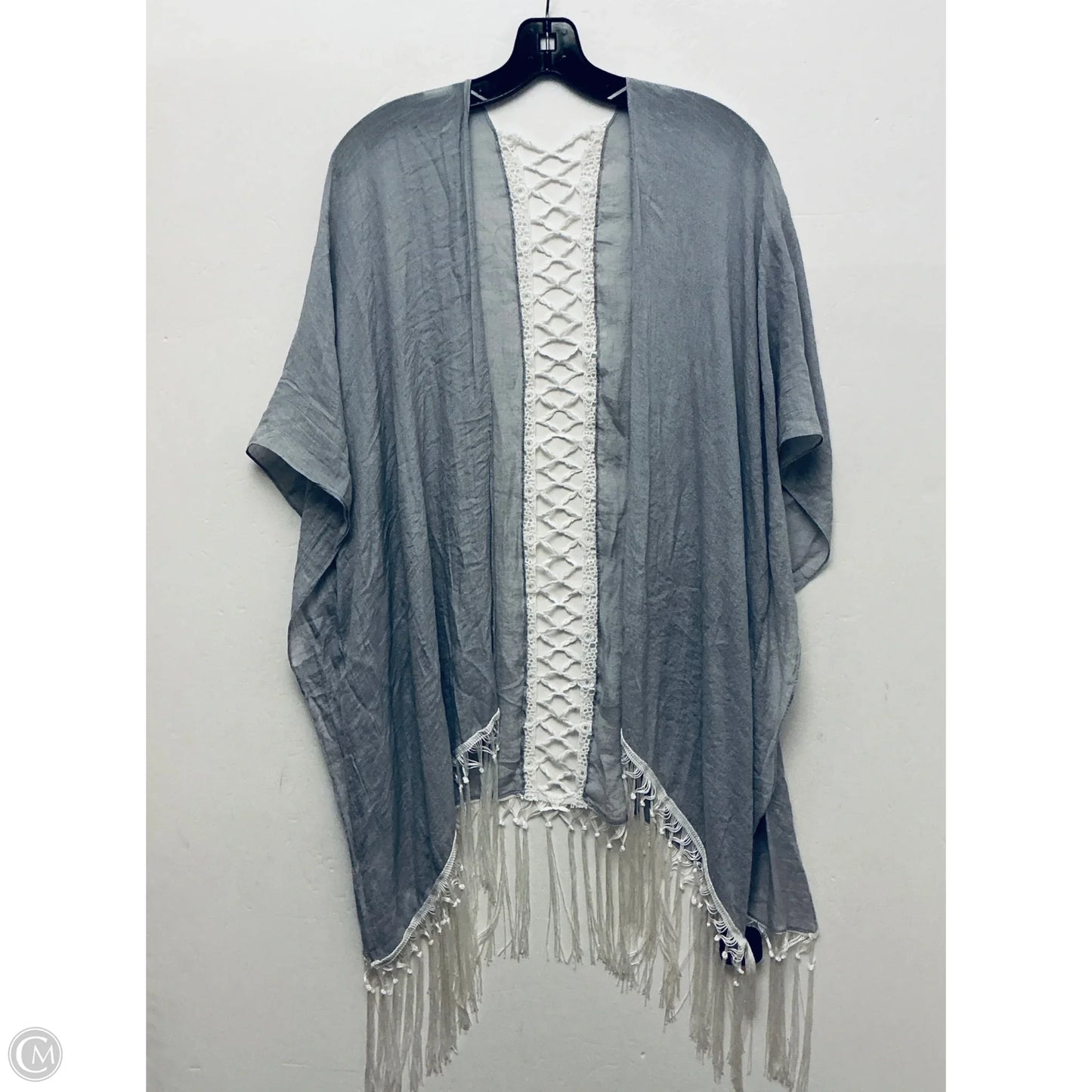 Kimono By Cme In Grey, Size: Osfm