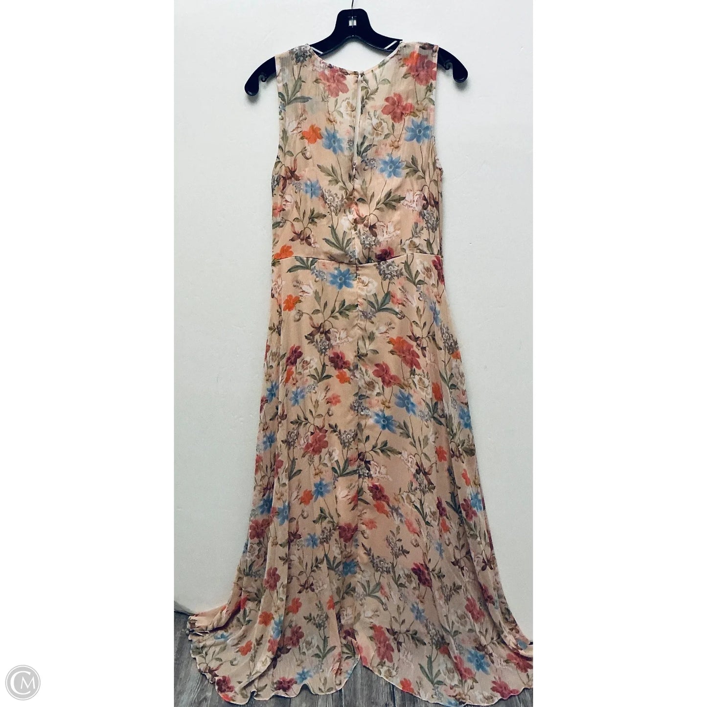 Dress Casual Maxi By Calvin Klein In Pink, Size: M
