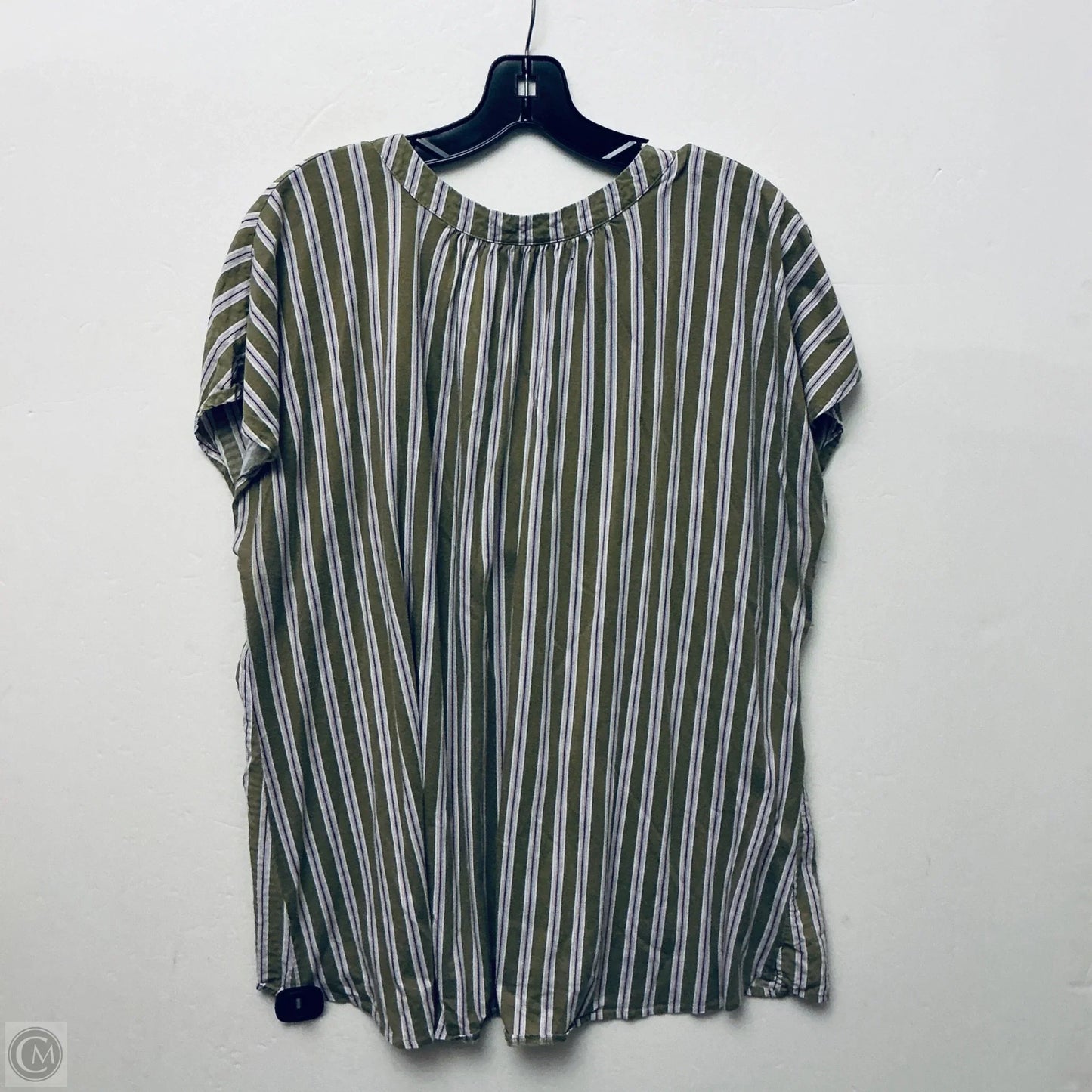 Top Sleeveless By Lane Bryant In Striped Pattern, Size: 18