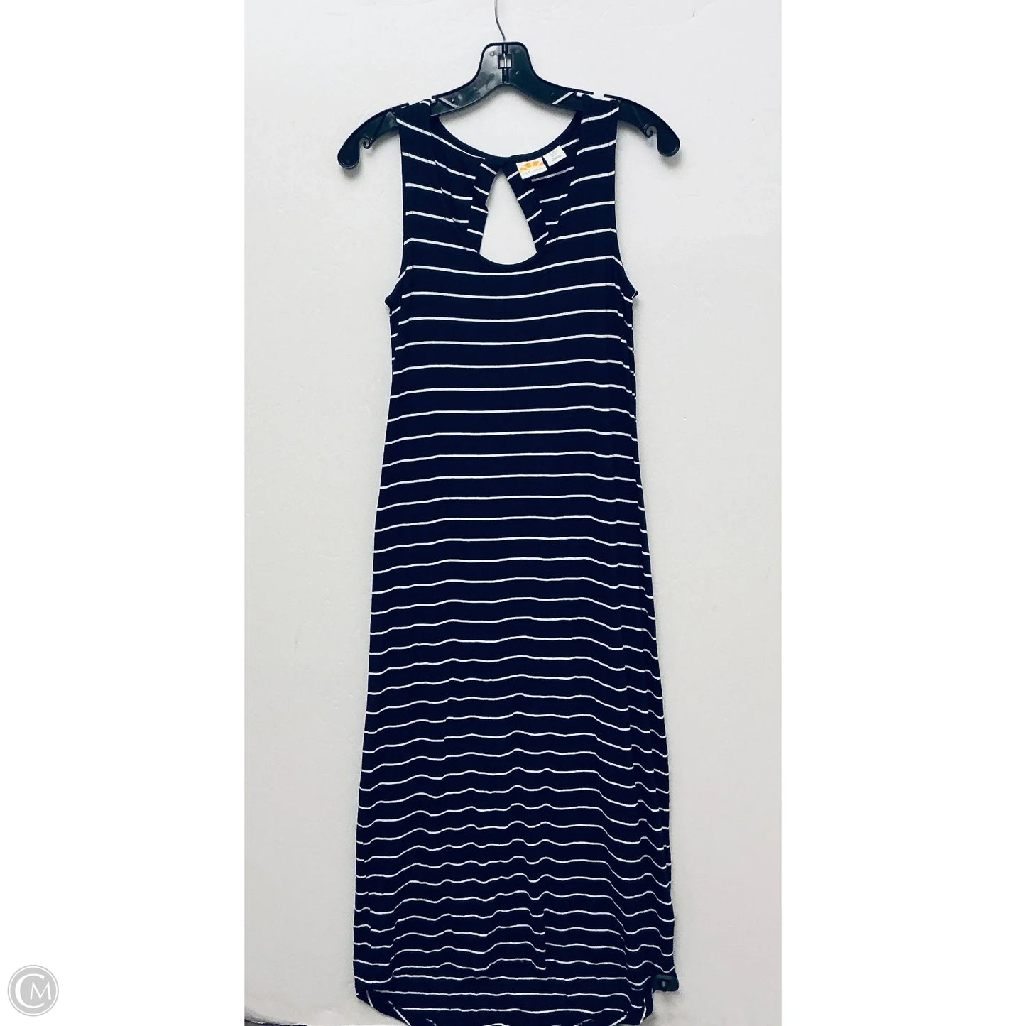 Dress Casual Maxi By C And C In Navy, Size: Xs