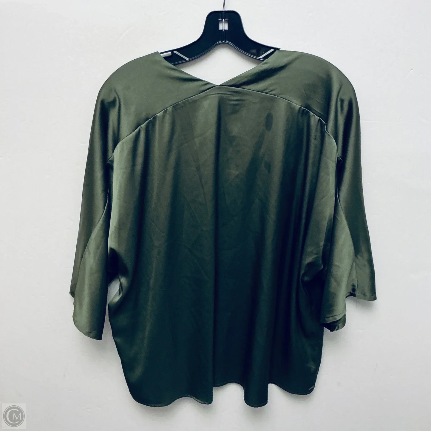 Top Short Sleeve Basic By Banana Republic In Green, Size: Xl