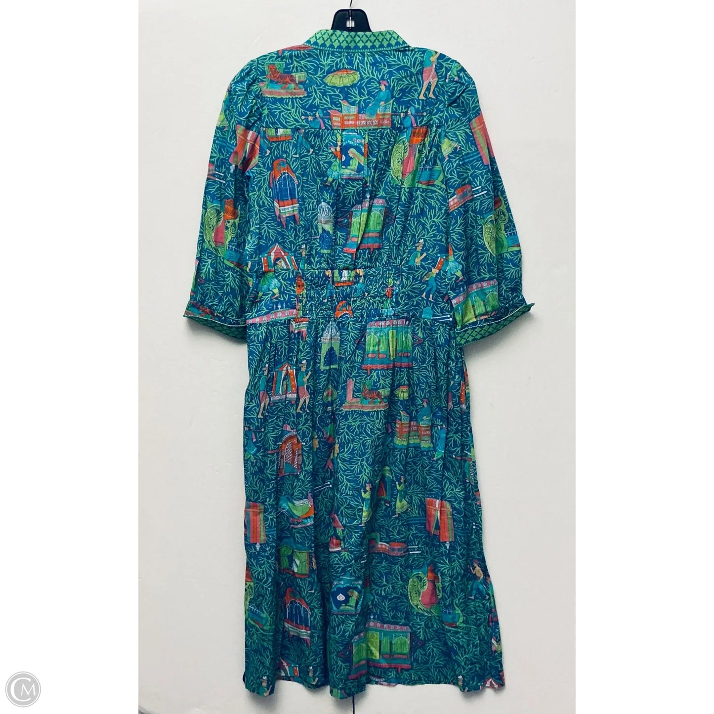 Dress Casual Midi By Gretchen Scott In Green, Size: M