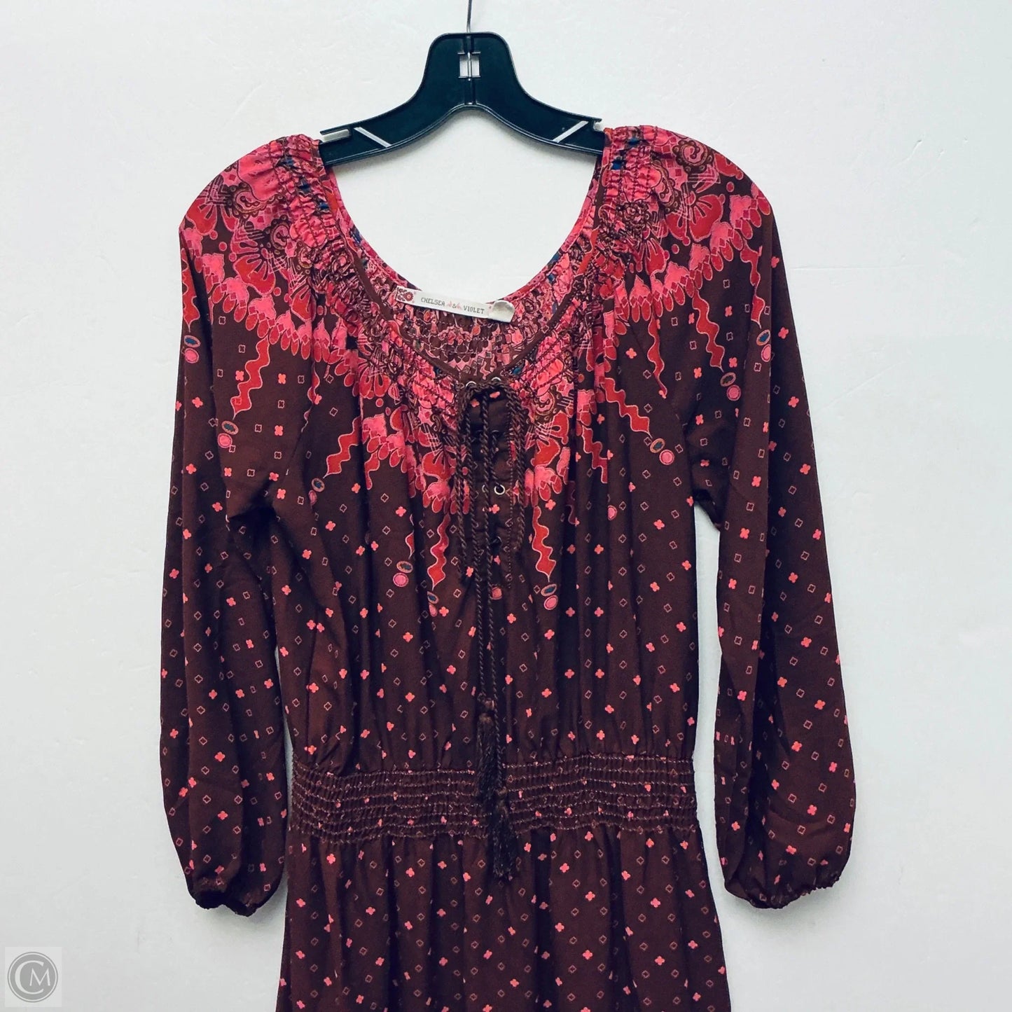 Dress Casual Maxi By Chelsea And Violet In Maroon, Size: L