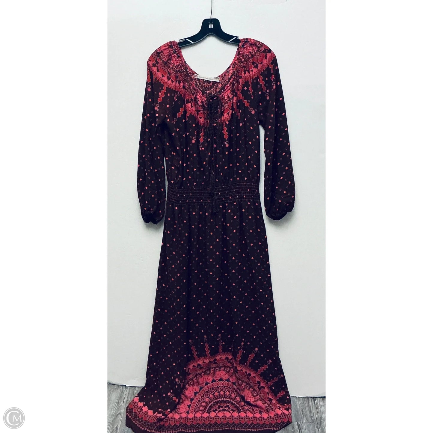 Dress Casual Maxi By Chelsea And Violet In Maroon, Size: L