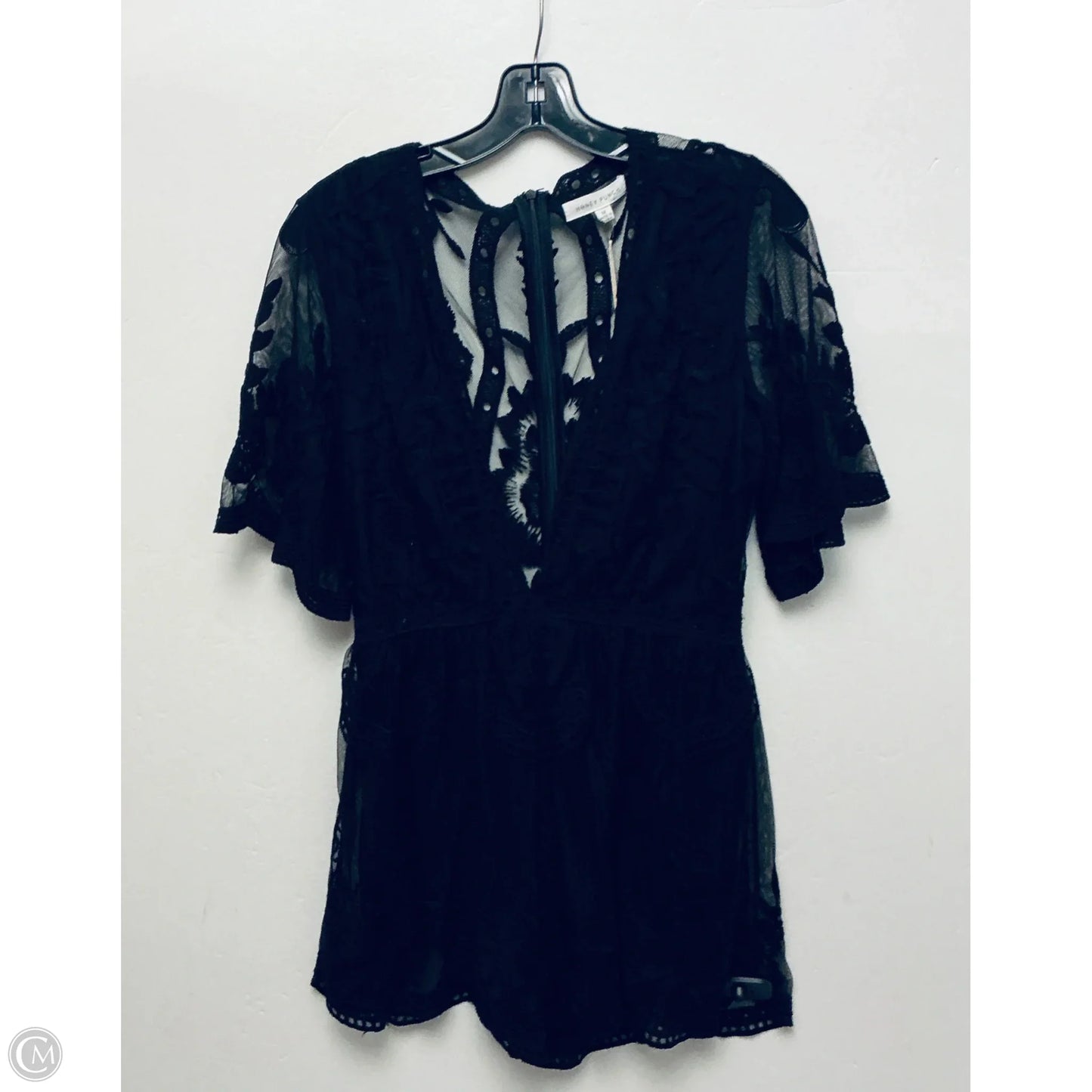Romper By Honey Punch In Black, Size: M