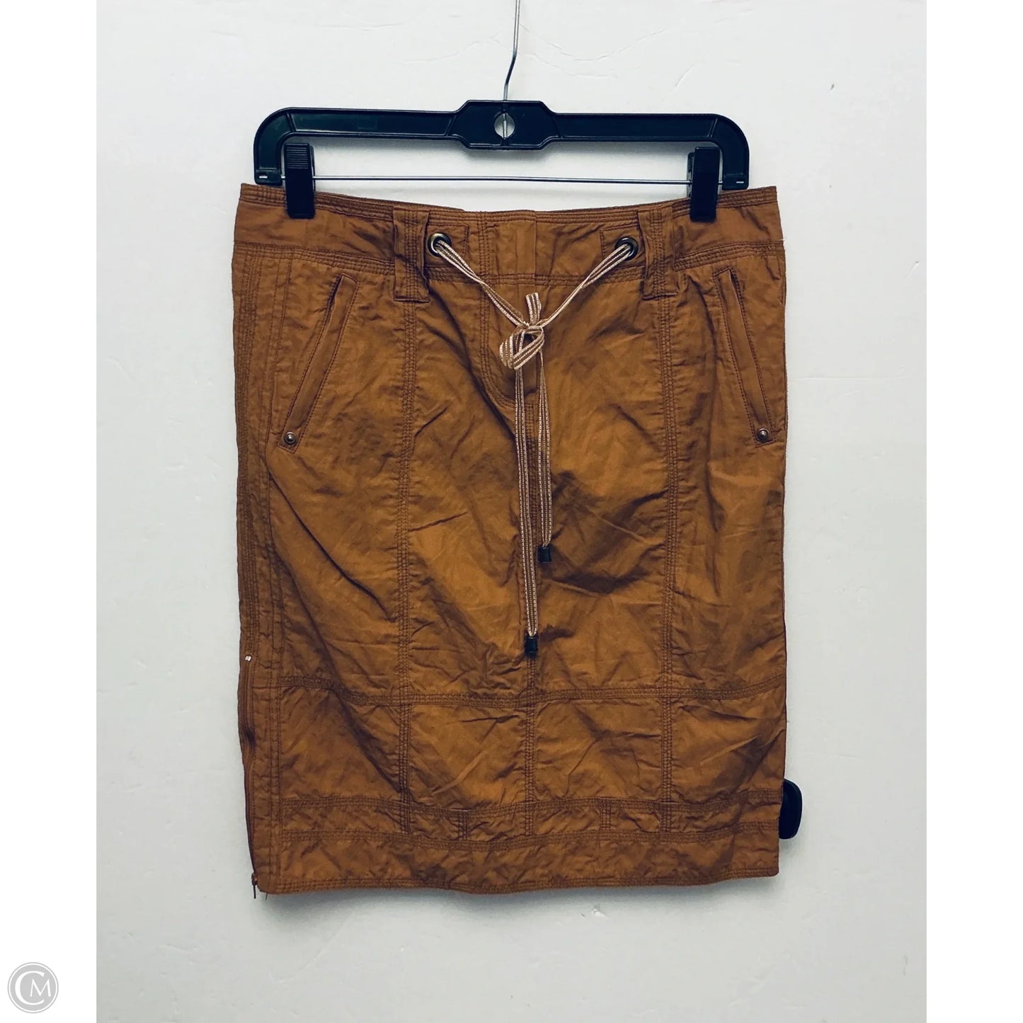 Skirt Mini & Short By Etcetra In Brown, Size: 6