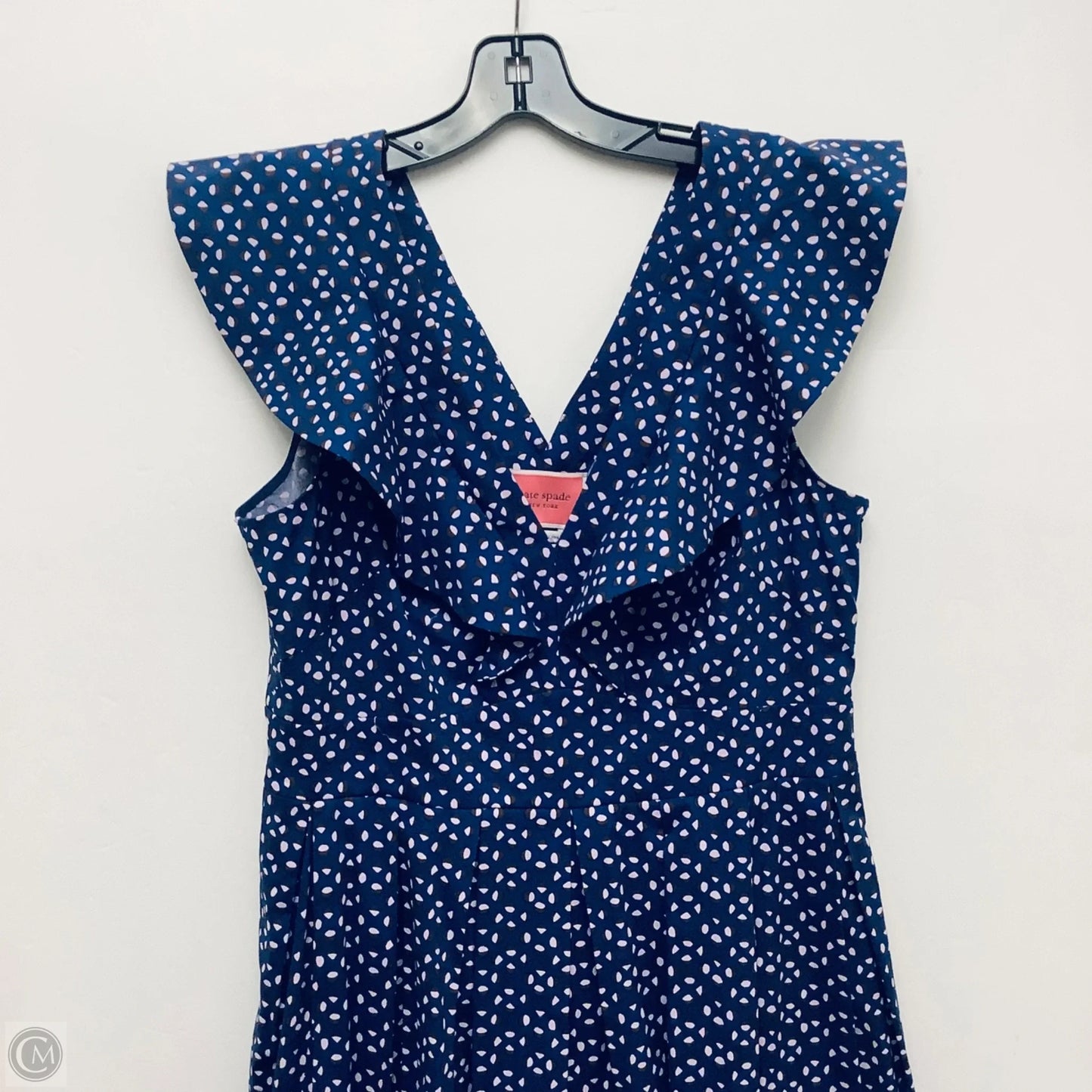 Dress Designer By Kate Spade In Blue, Size: 12