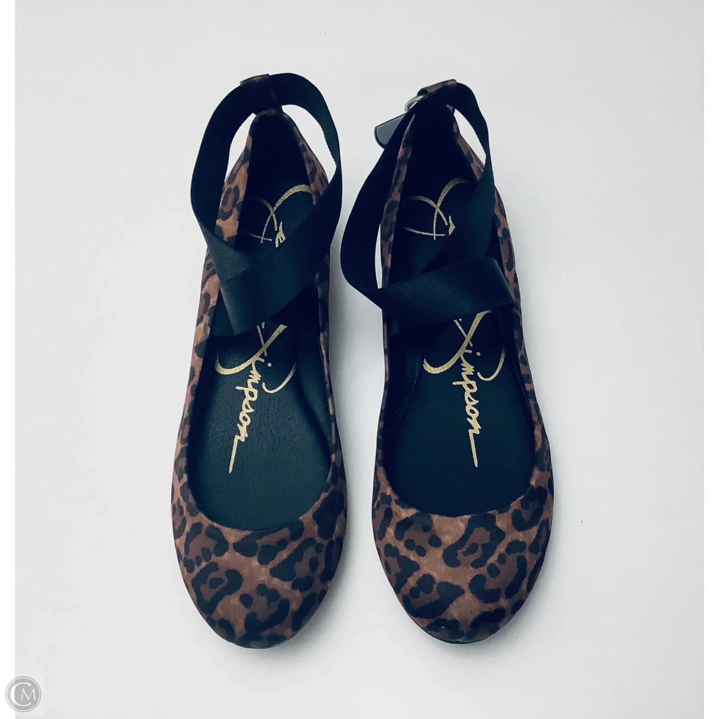 Shoes Flats By Jessica Simpson In Animal Print, Size: 8.5