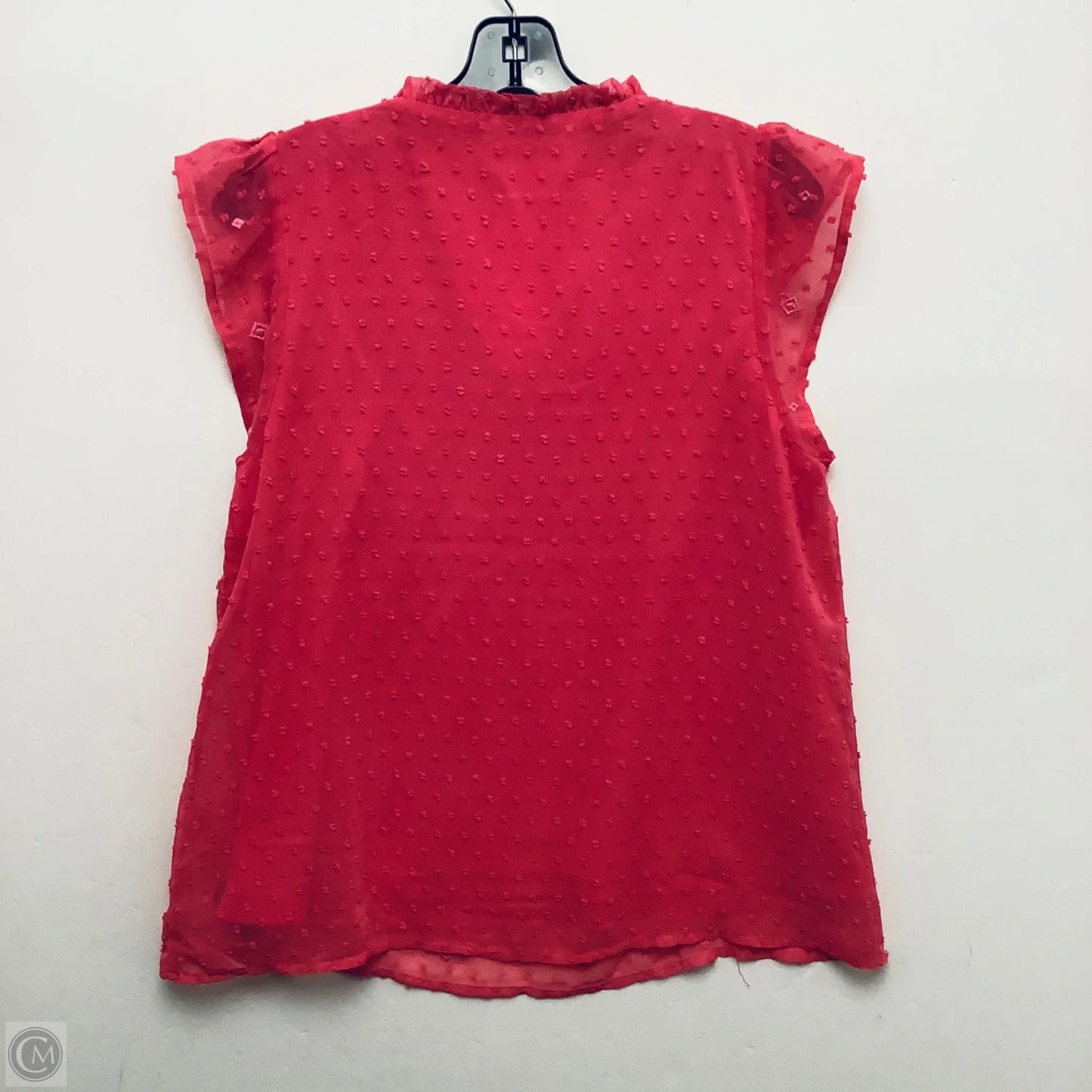 Top Short Sleeve By Savanna Jane In Pink, Size: S