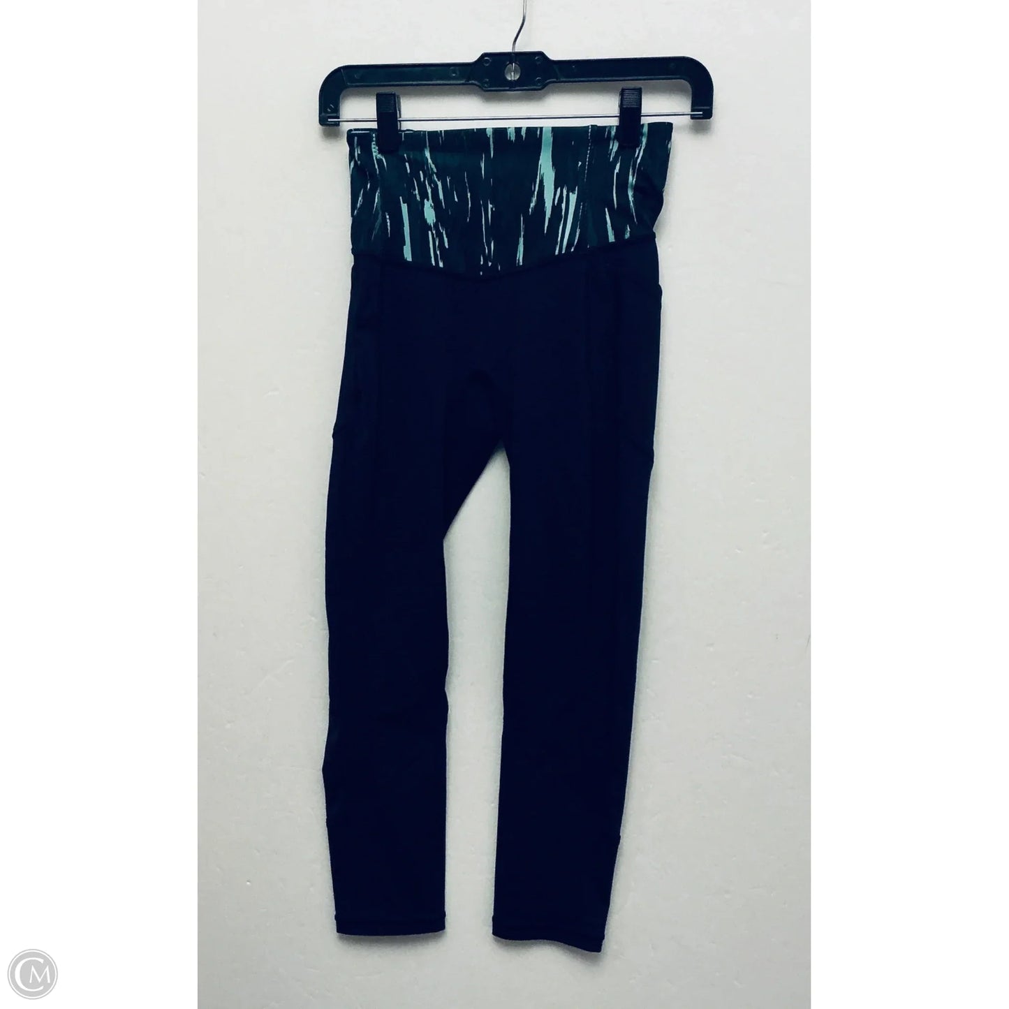 Athletic Leggings By Lululemon In Navy, Size: S