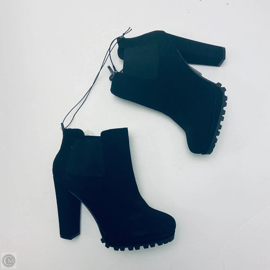 Boots Ankle Heels By Andiano In Black, Size: 10