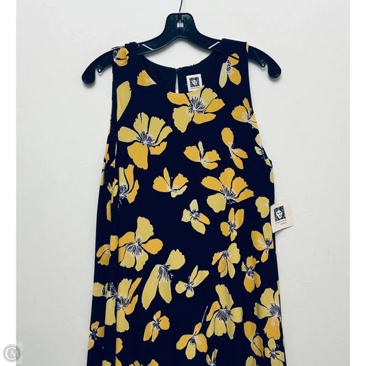 Dress Casual Short By Anne Klein In Navy, Size: 12