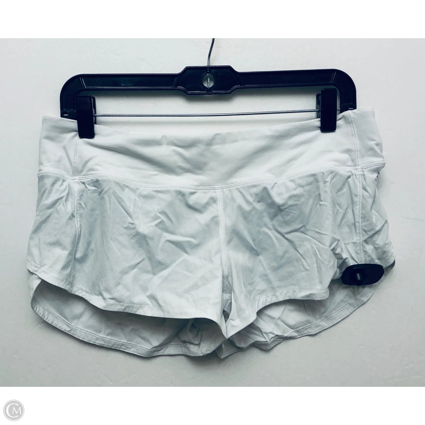 Athletic Shorts By Lululemon In White, Size: L