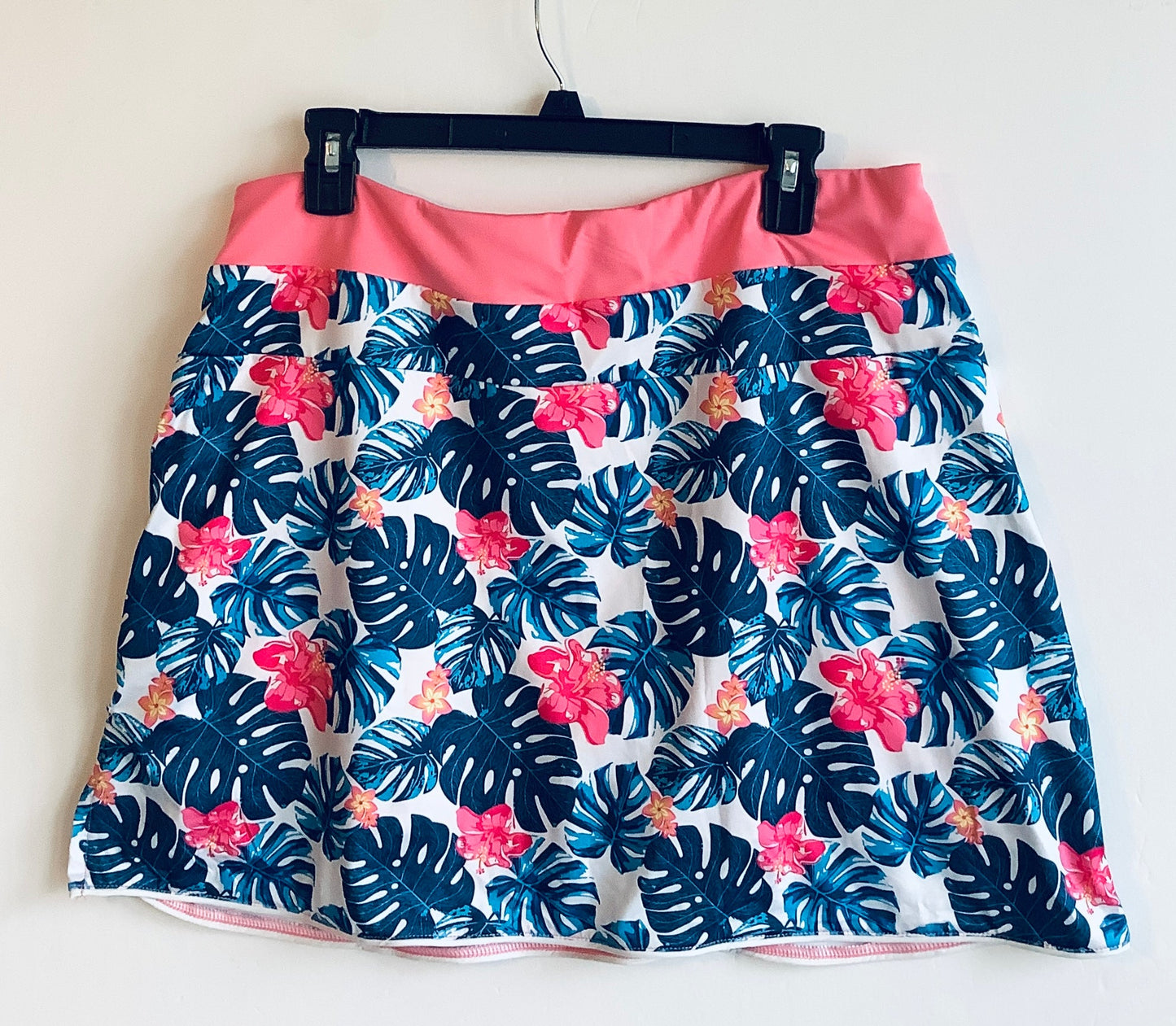 Athletic Skort By Clothes Mentor In Floral Print, Size: Xl