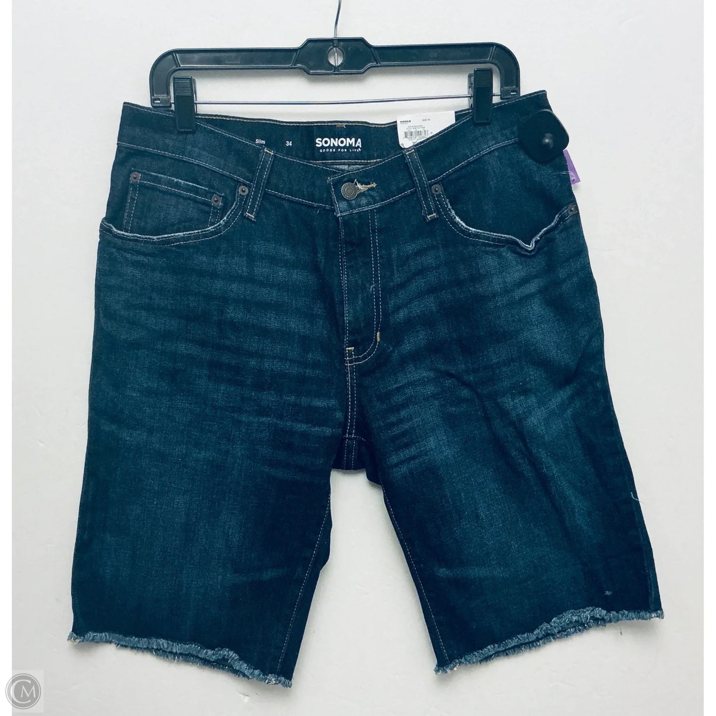 Shorts By Sonoma In Blue Denim, Size: 16