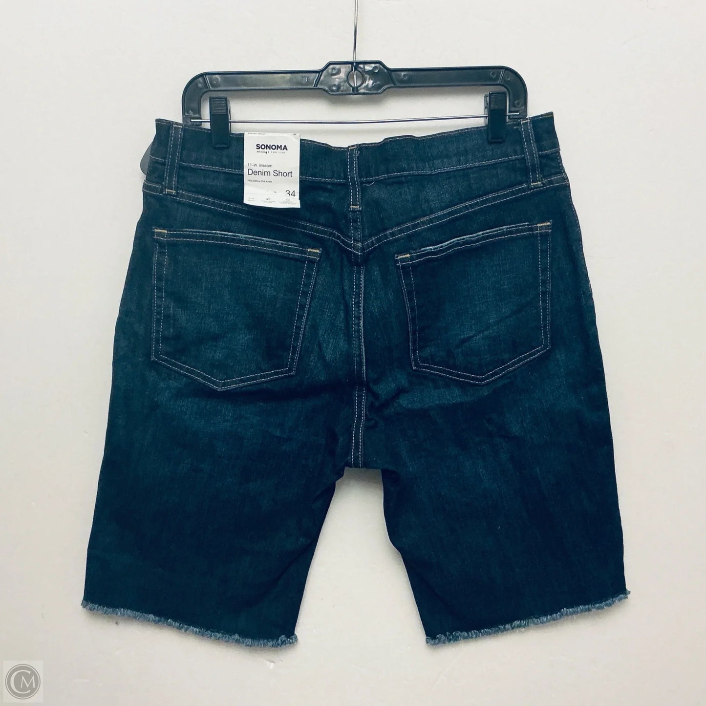 Shorts By Sonoma In Blue Denim, Size: 16
