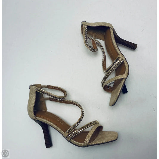 Shoes Heels Stiletto By Adrienne Vittadini In Tan, Size: 7