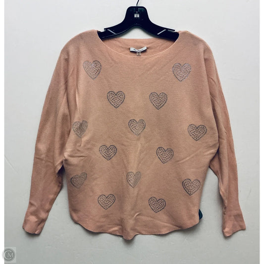 Top Long Sleeve By Vila Milano In Pink, Size: M